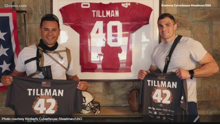 Pat Tillman's Jersey Comes Home: USO Returns to Tillman Foundation a Piece  of History • USO West