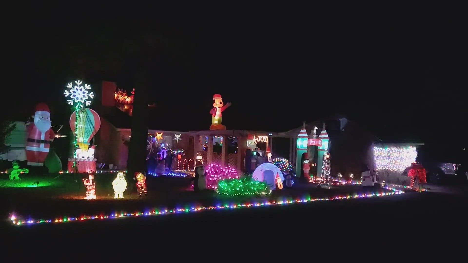 Christmas Lights Near Lehi Ut 2022 Christmas Lights On Laurie Lane | 12News.com