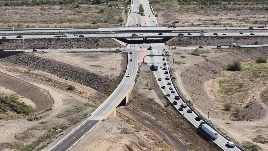 Officials break ground on the I-17 and Loop 303 interchange project ...
