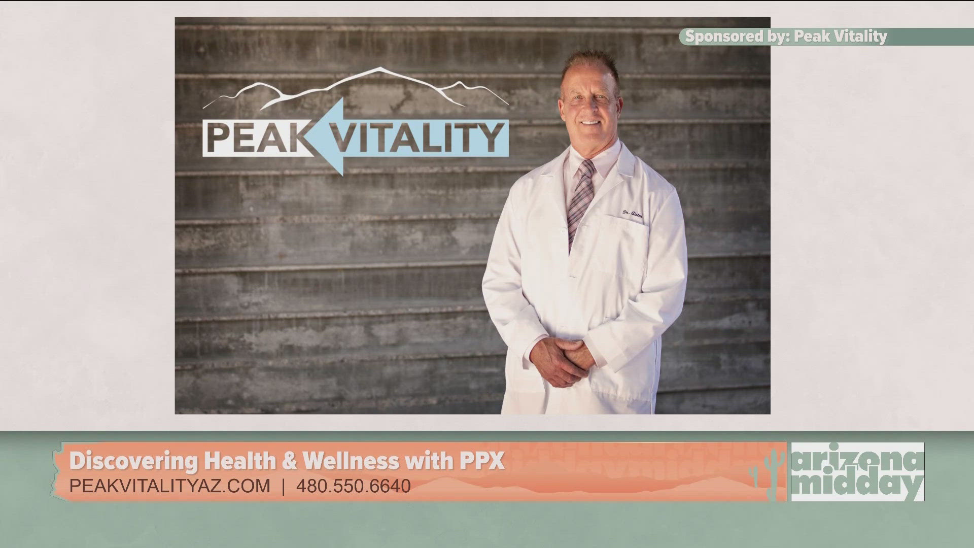 Dr. Kevin Aister MD, with Peak Vitality, tells us about his journey in medicine, why he started this clinic and how PPX might benefit you.