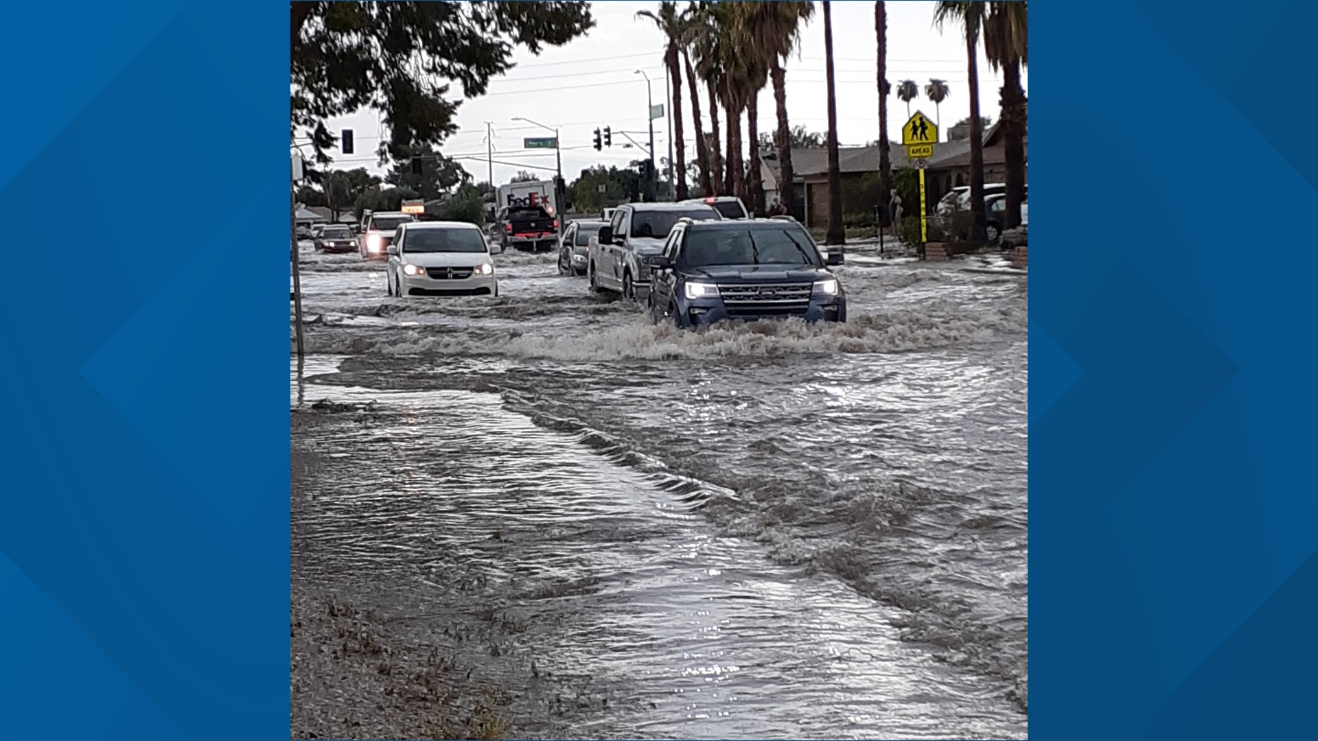 Rain chances continue Wednesday as storms make way across Arizona ...