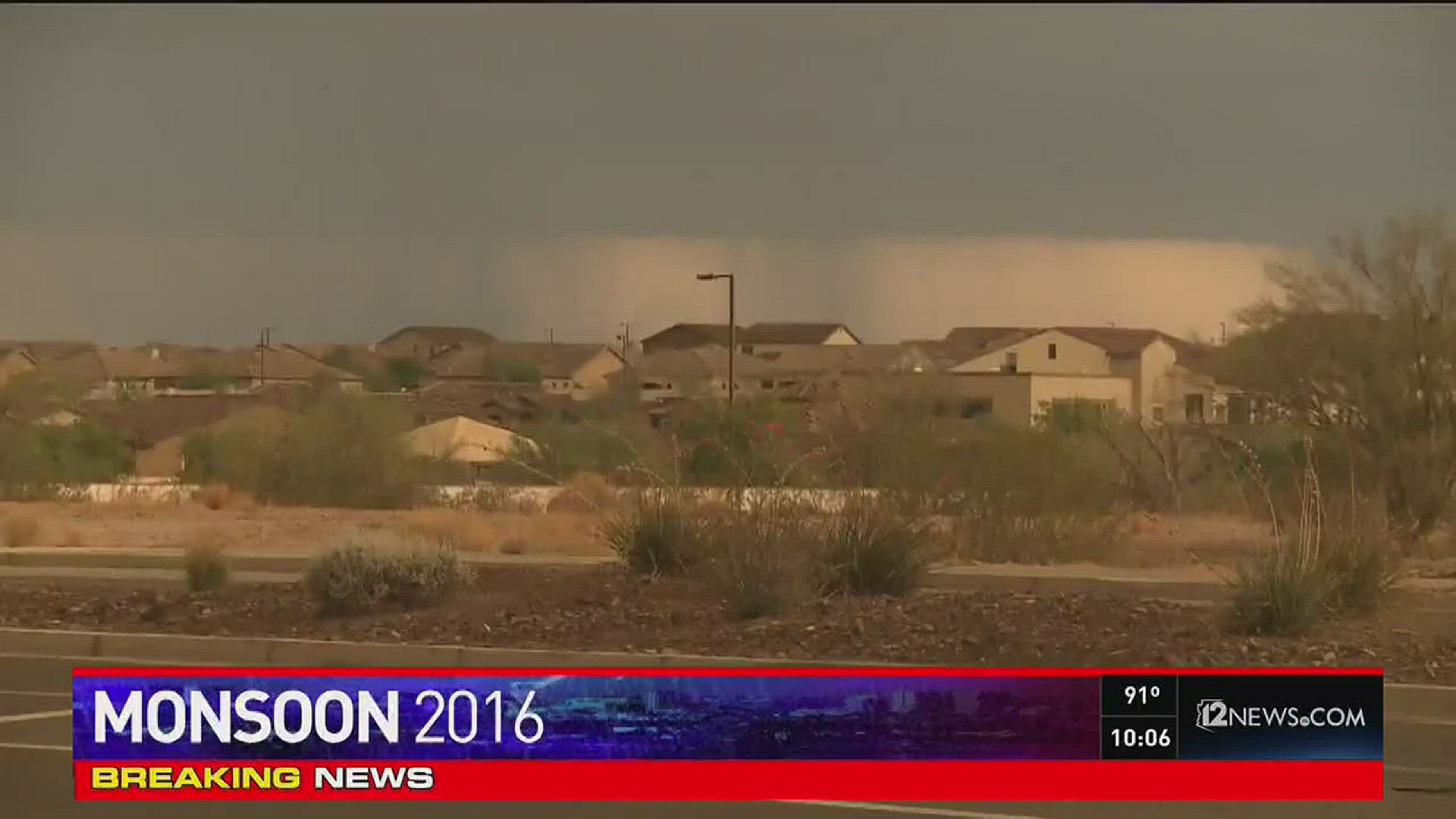 Tornado warning issued for south central Maricopa | 12news.com