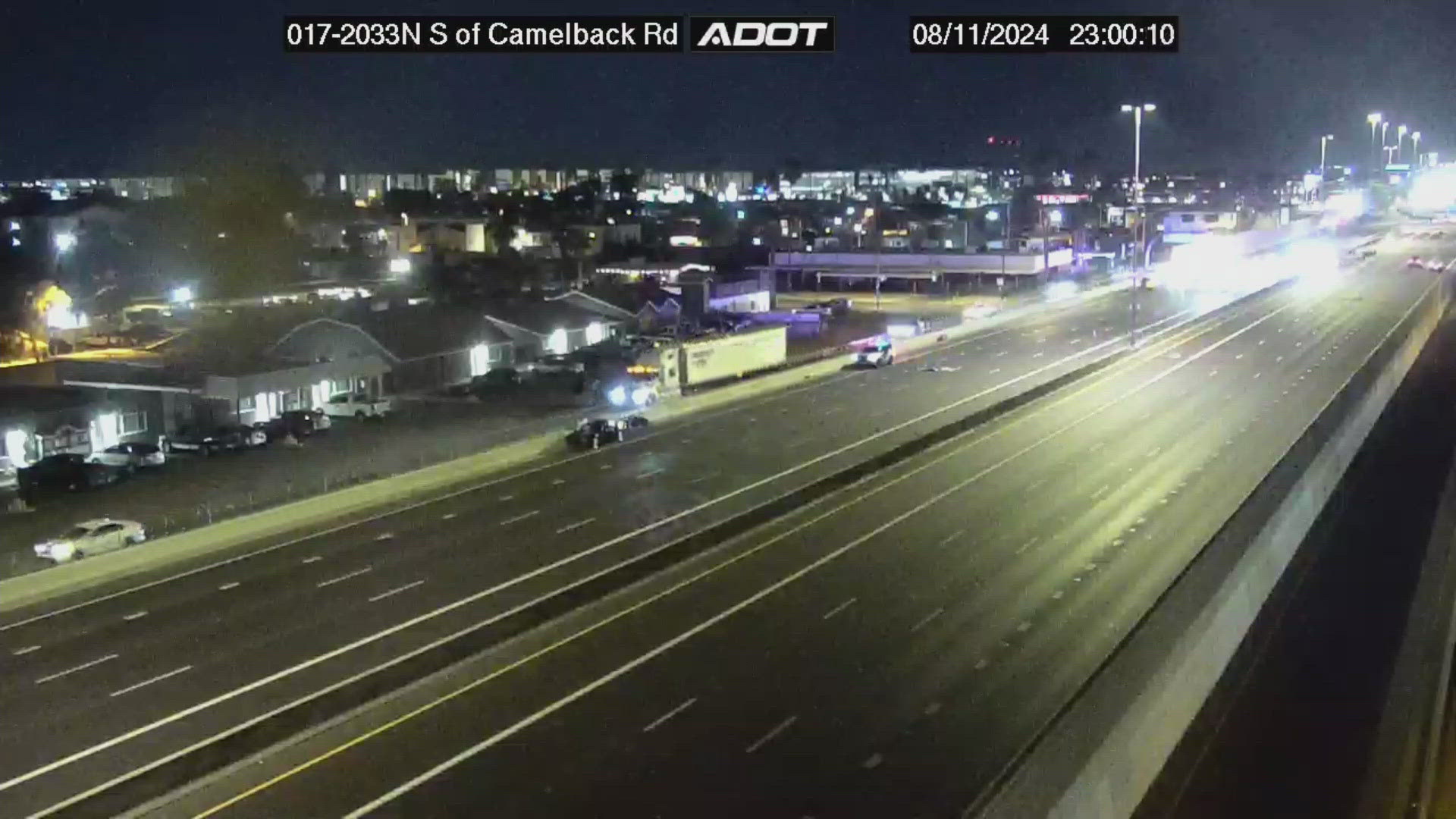 The freeway is closed at Camelback Road due to a crash that seriously injured at least 1 person. Watch the video above for more details.