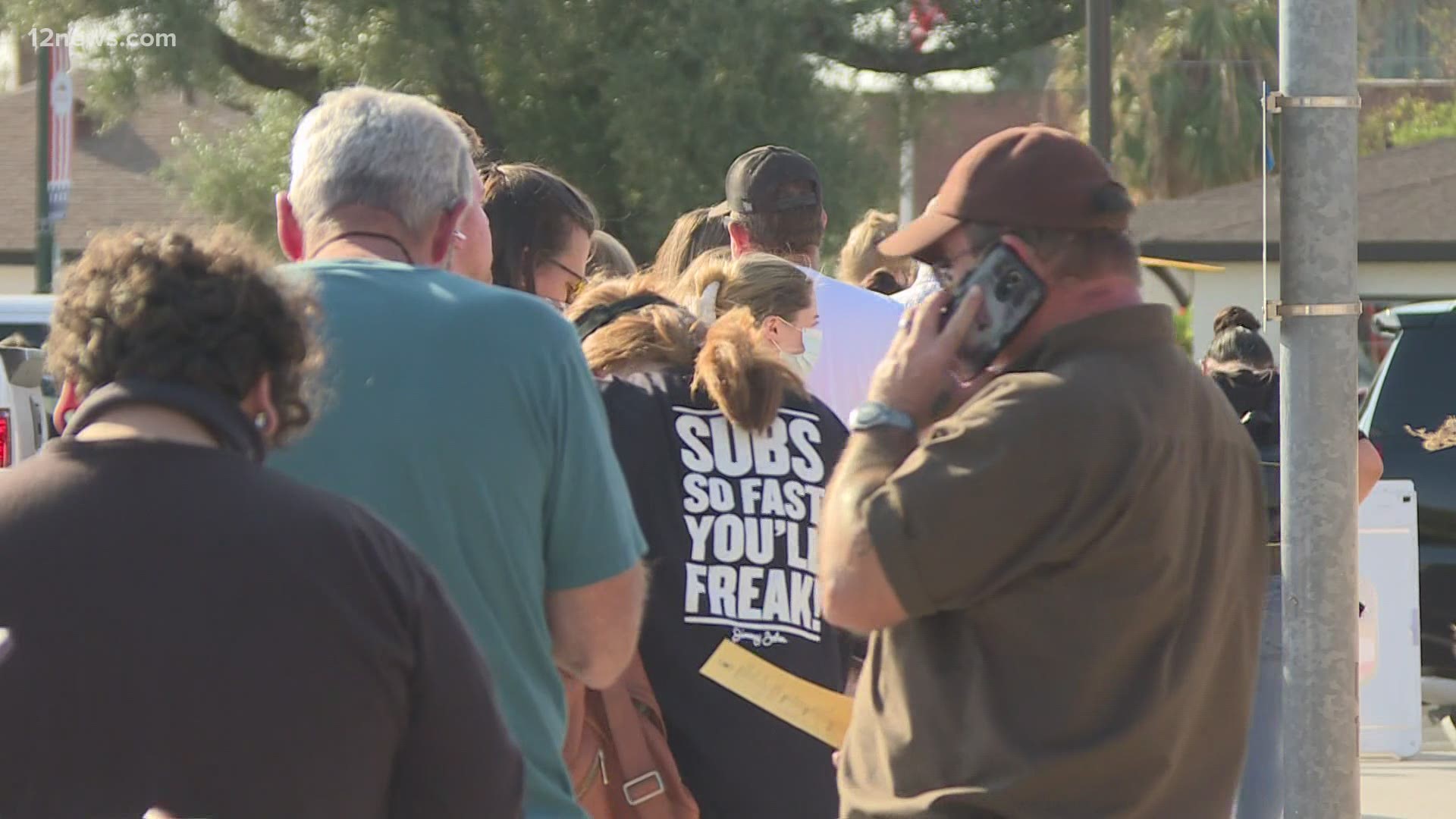 A record number of people turned out to vote in Arizona in 2020. Voters in the East Valley were very enthusiastic about casting their ballot.