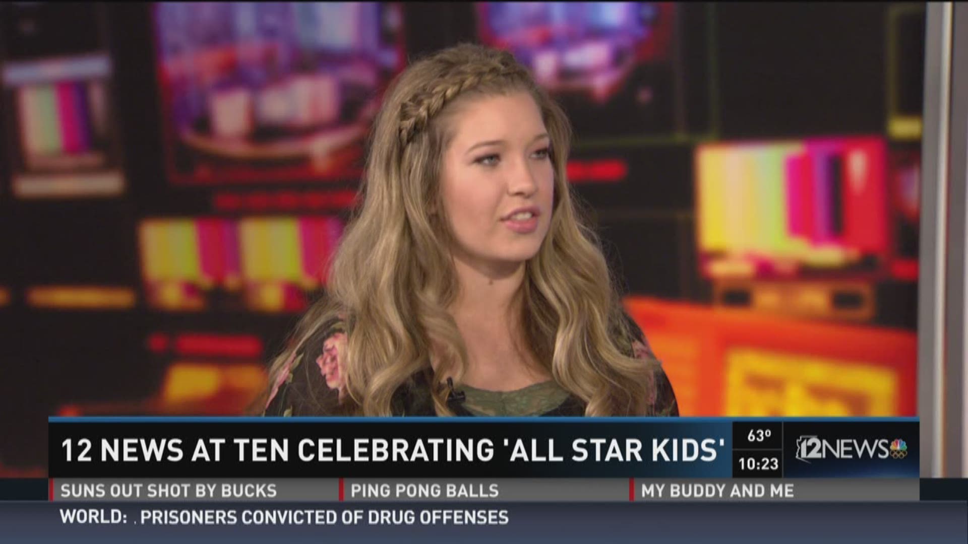 12 news all star kids: Abbie Peters.