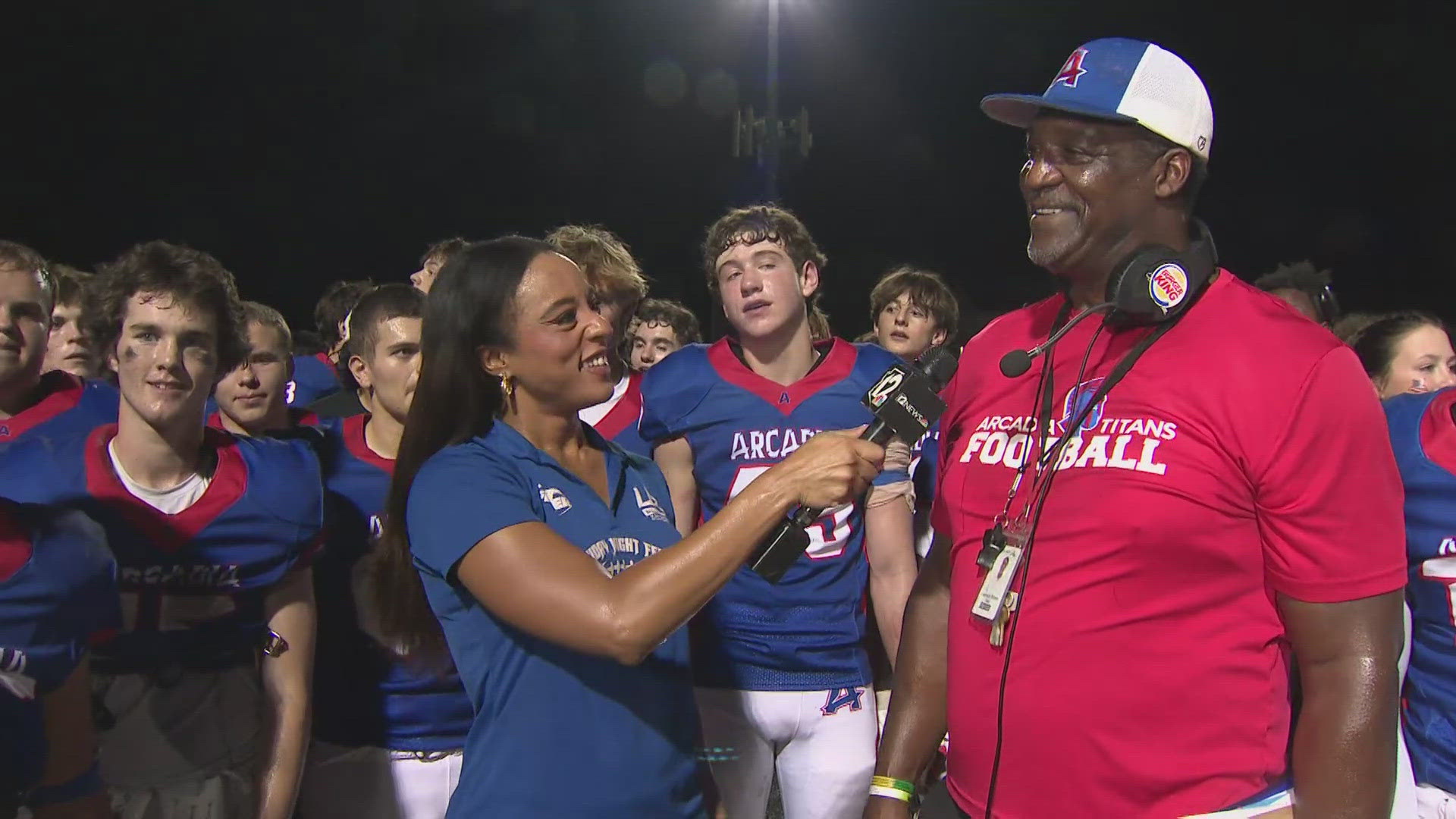 After Arcadia's season-opening win over Glendale, 12Sports journalist Lina Washington caught with Titans head coach Ray Brown.