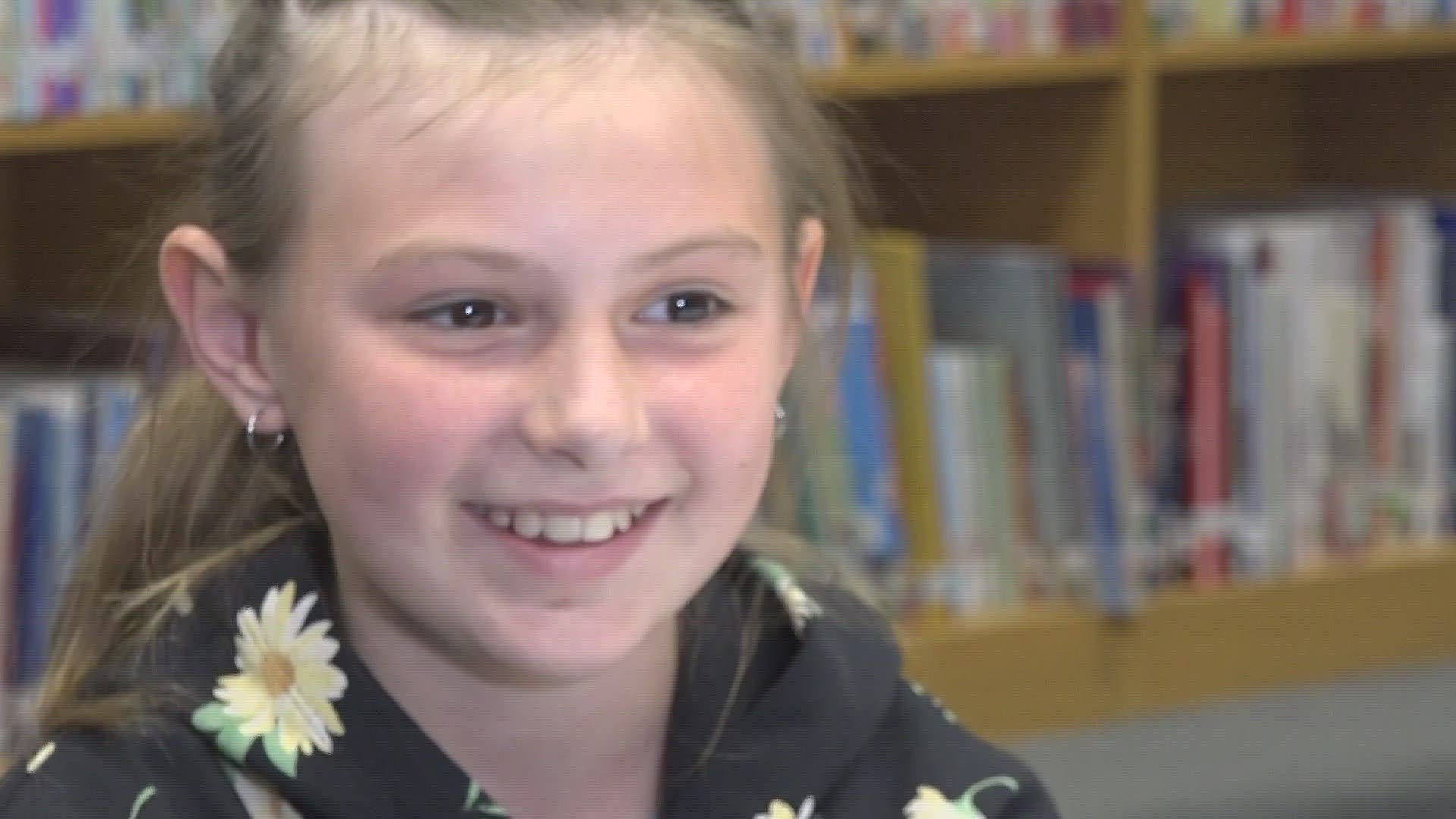 It was months of work to make her handwriting as perfect as it could be that led fourth-grade student Braedyn Fehl to win a national handwriting competition.