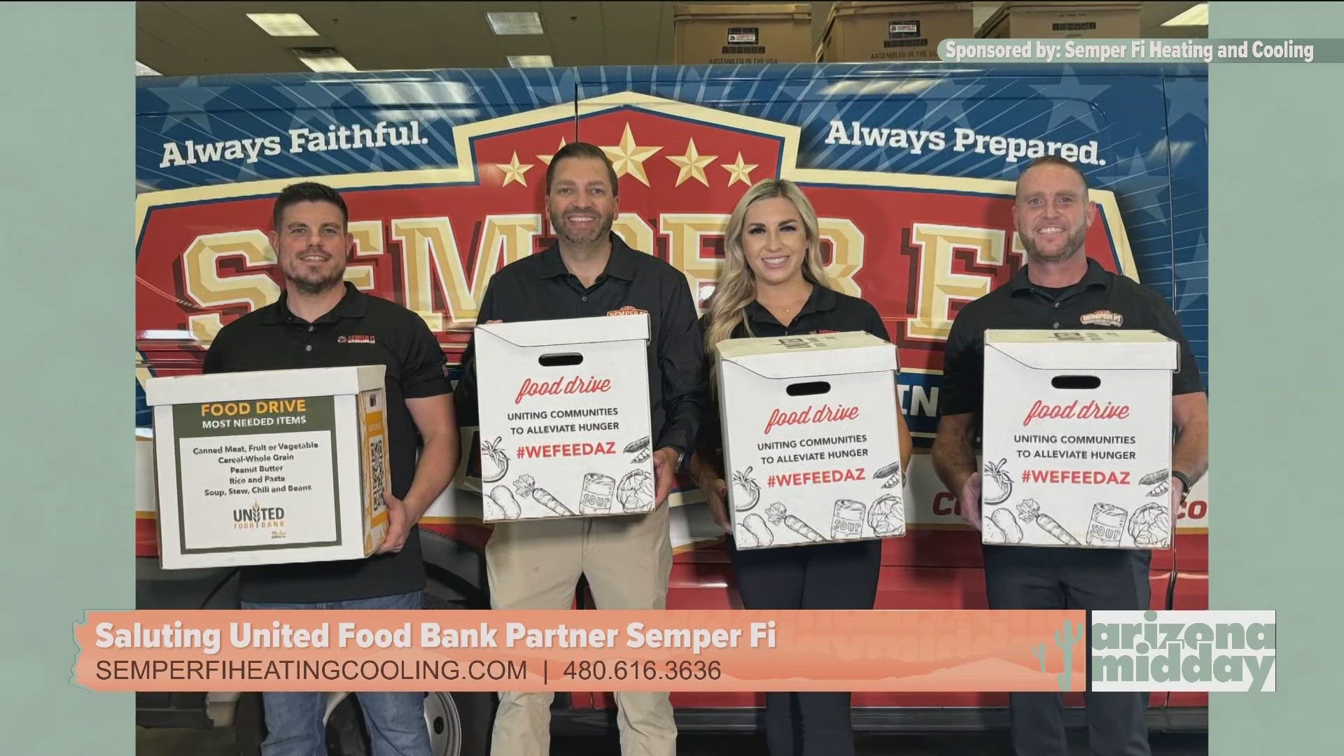 David Beltramea, CEO of Semper Fi Heating and Cooling, shares why the Summer of a Million Meals Campaign is important to them and the community they serve.