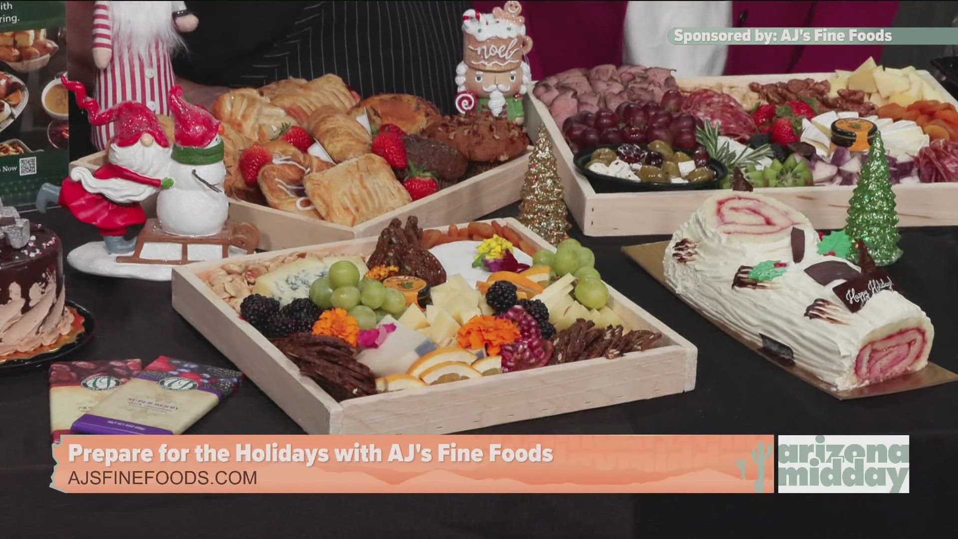 Lynn Engelke with AJ's Fine Foods & Bashas' Ashley Shick talk giving back this holiday season plus tips for making hosting your next gathering a breeze!