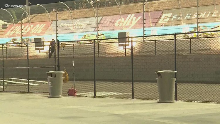 True love and fast cars: NASCAR driver pops question in Arizona ahead of race