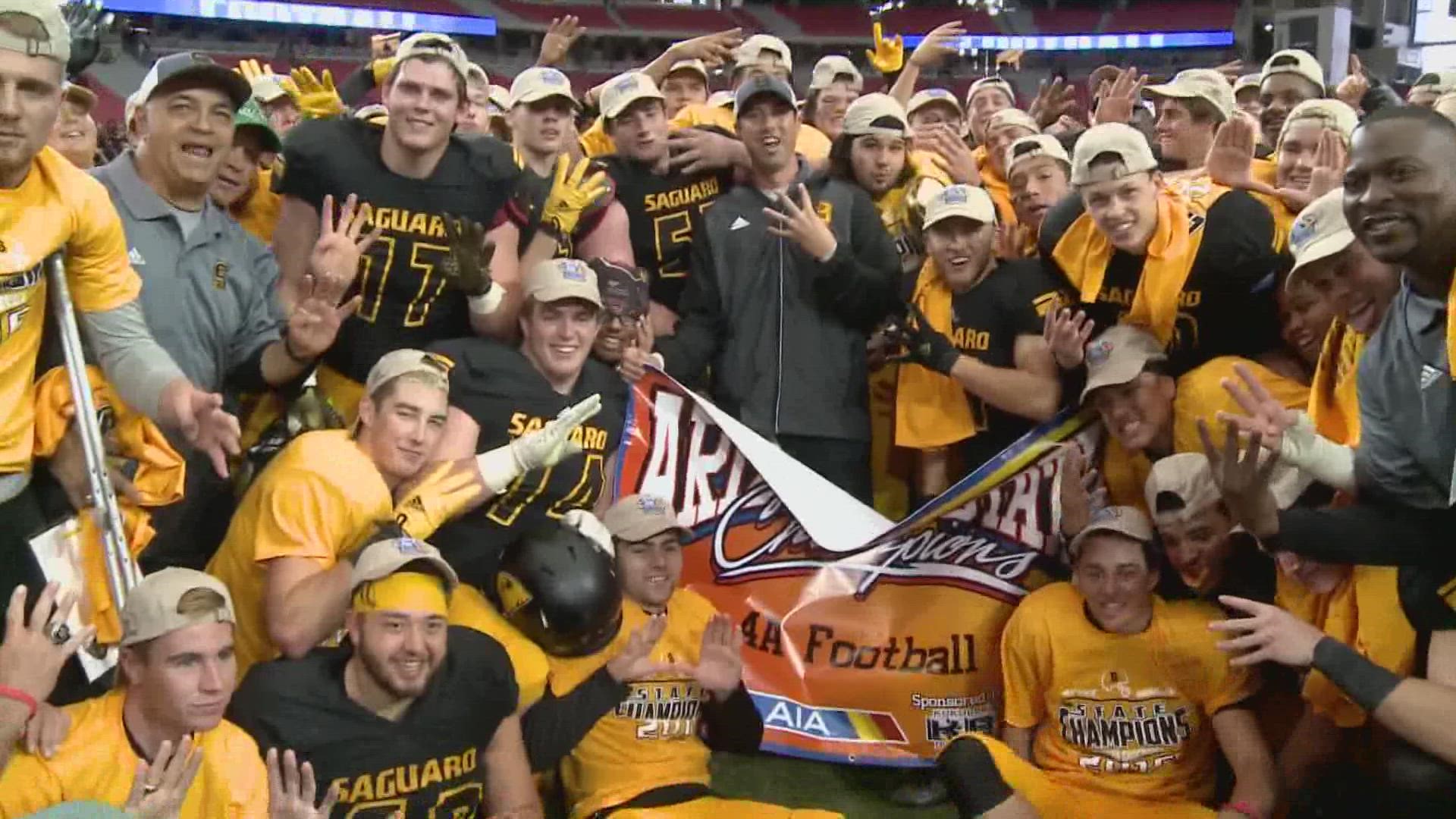 Head coach Jason Mohns announced earlier that he will be leaving Saguaro to coach tight ends at ASU.