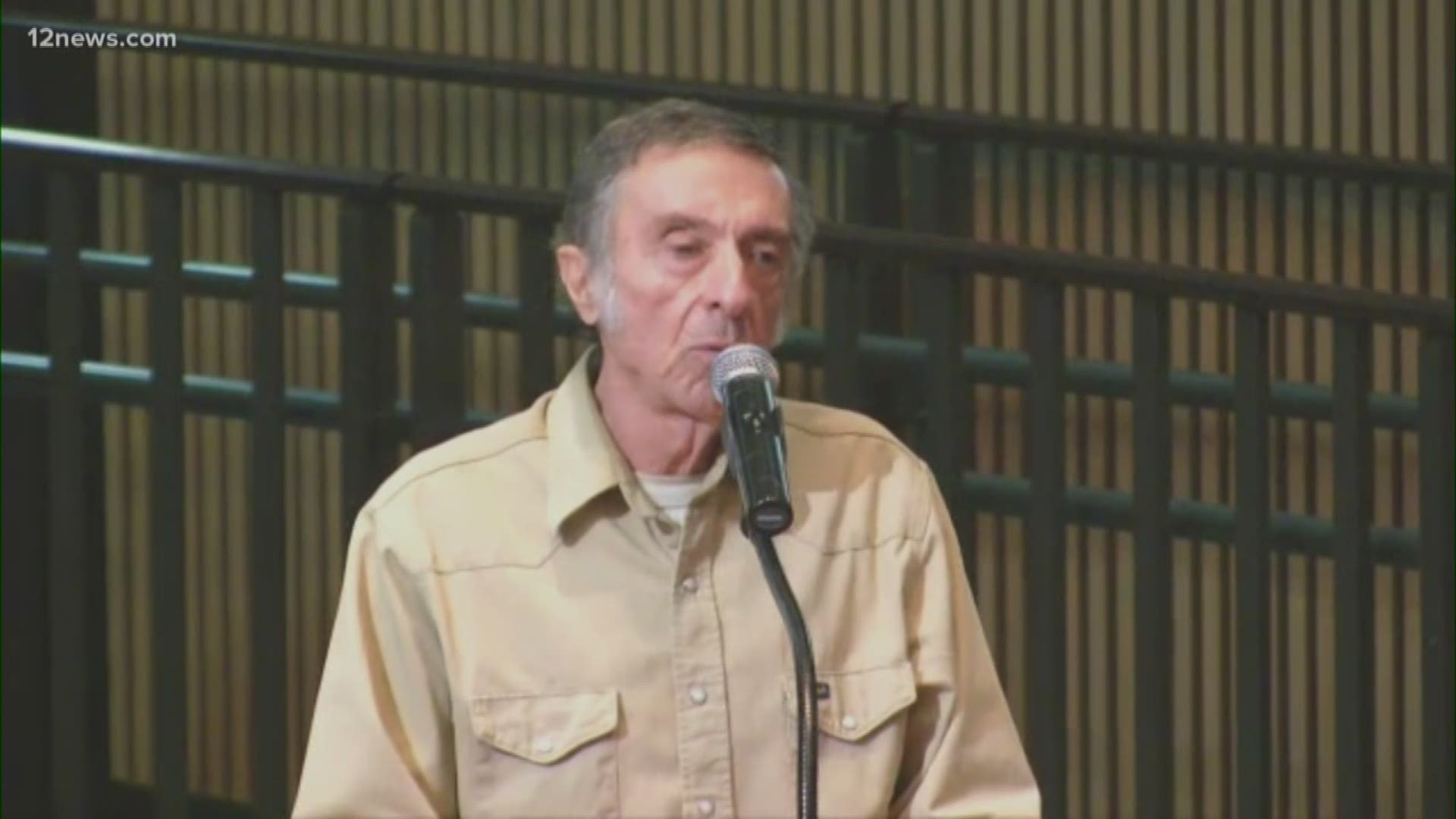 In 1997 Larry Naman shot County Supervisor Mary Rose Wilcox over her vote for a Diamondbacks stadium. Yesterday, Naman attended a city council meeting where a discussion was being held about the Suns arena and admitted to his crimes from two decades ago. Naman has now been barred from entering several city facilities.