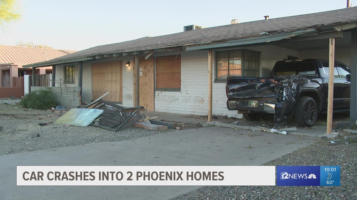 Driver crashes into Phoenix home, resident says it is not the first time