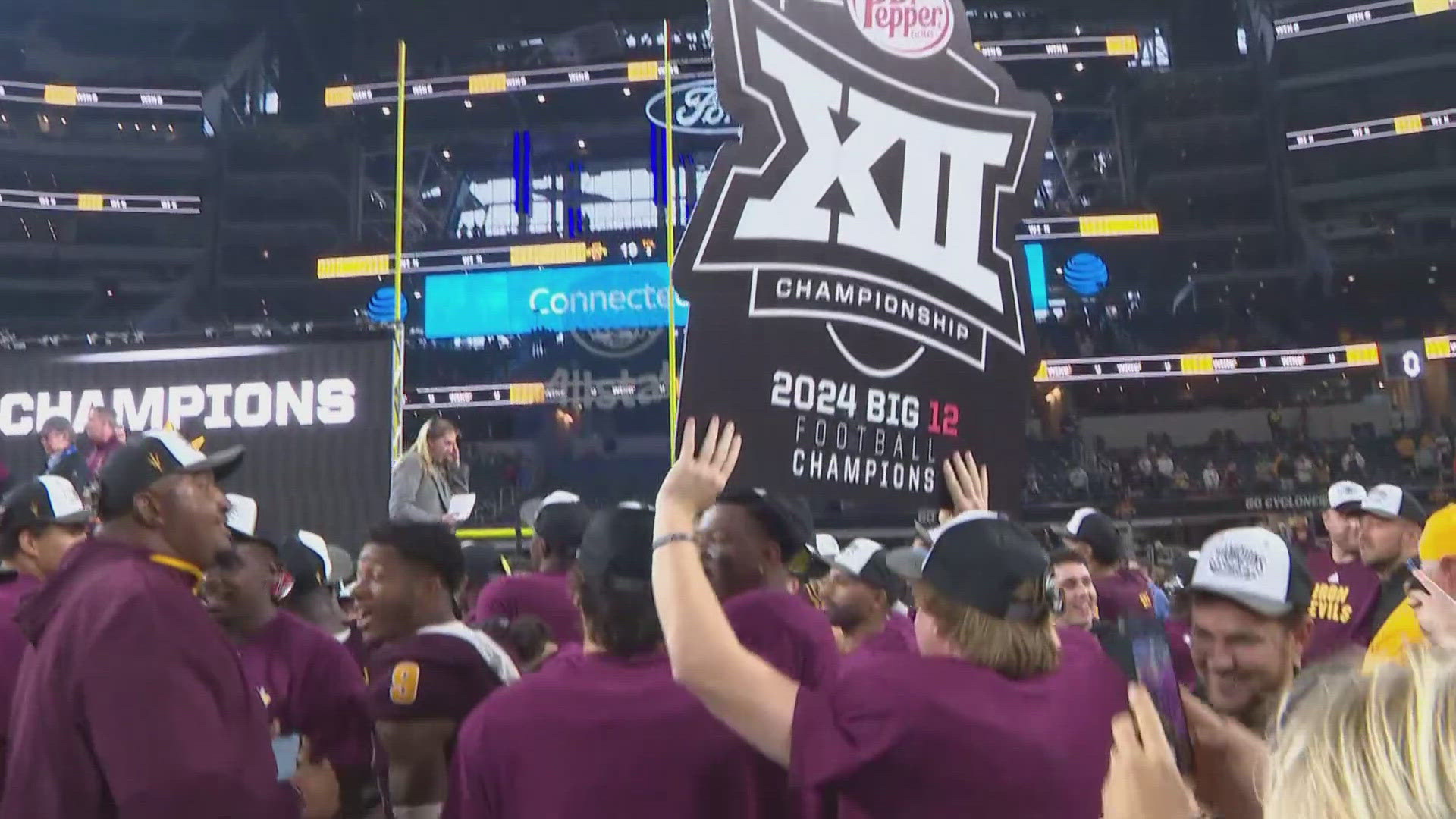 It's a historic season for ASU and 12Sports has reaction after the Sun Devils got a bye in the College Football Playoff and now will play in the Peach Bowl.