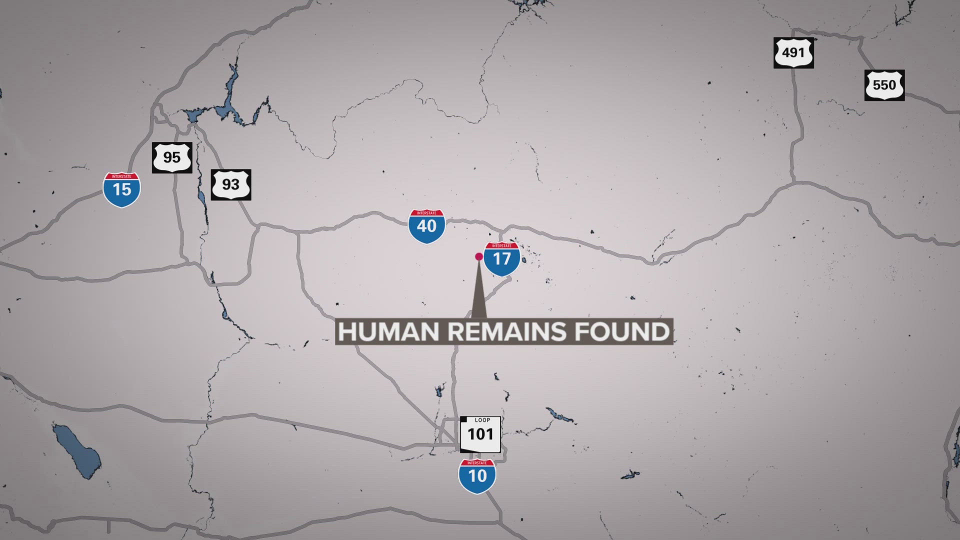 Officials said the remains have been sent off for DNA analysis. 
