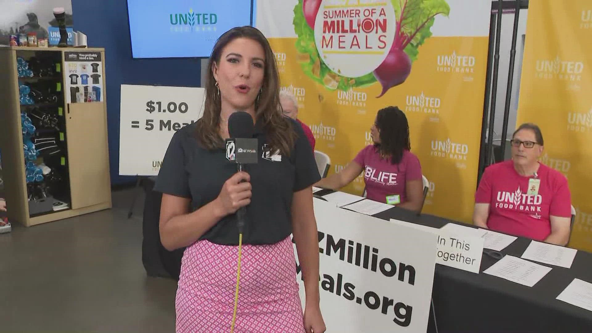 The Summer of a Million Meals campaign continues in the Valley. Emily Pritchard has the details on how you can help.