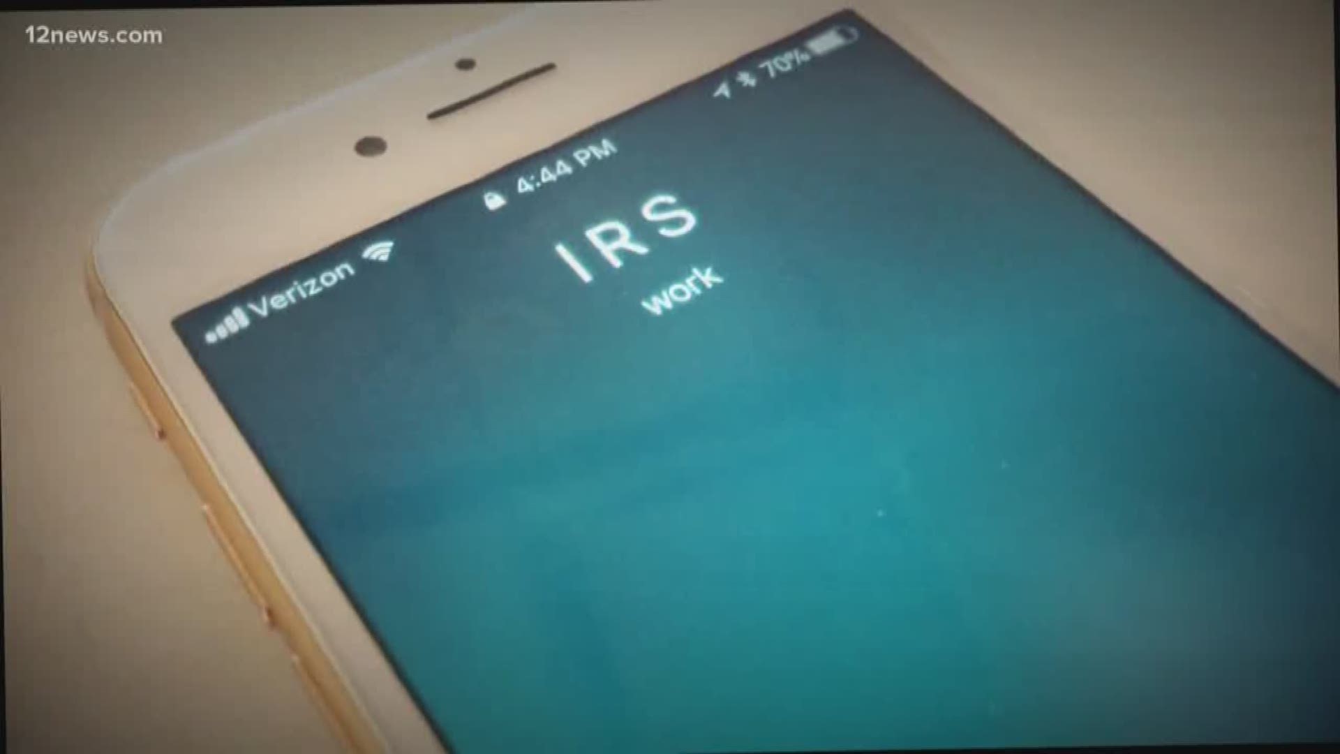 The scam originated from India but employed people working in the U.S. to make calls to unsuspecting people claiming to be the IRS. One of 12 News' own got a call from the scammers, so we called them back.