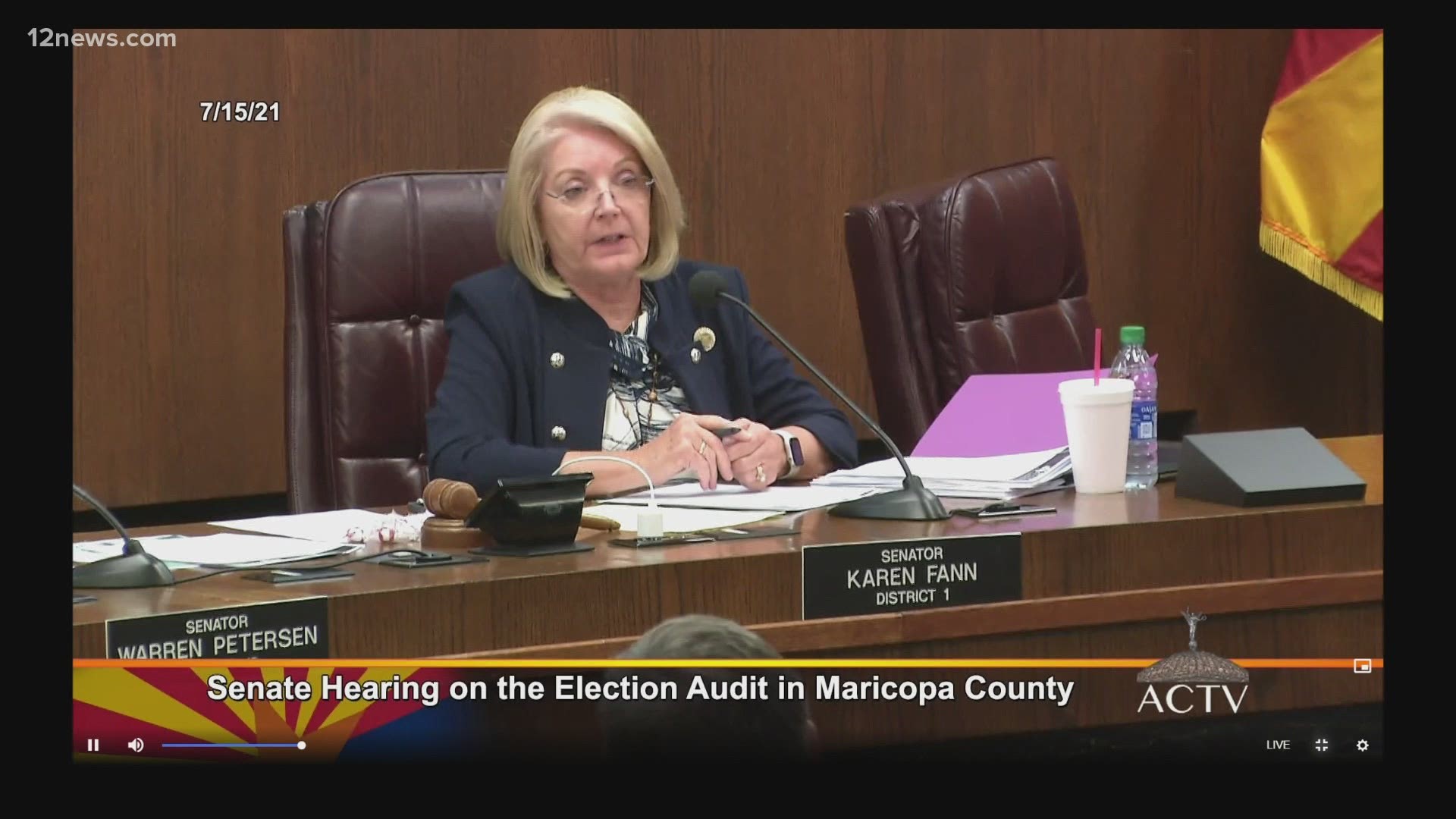 A U.S. House committee launched an investigation into the company conducting the election audit as AZ Senate President Karen Fann held a briefing with the company.