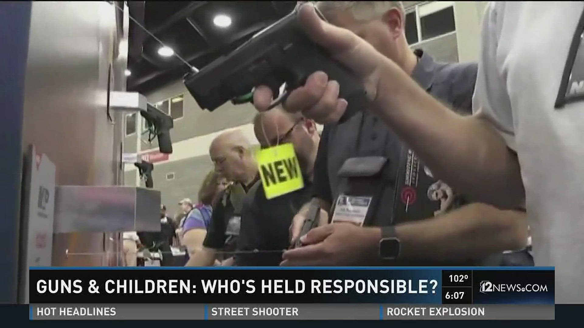 Arizona gun laws Who's responsible?