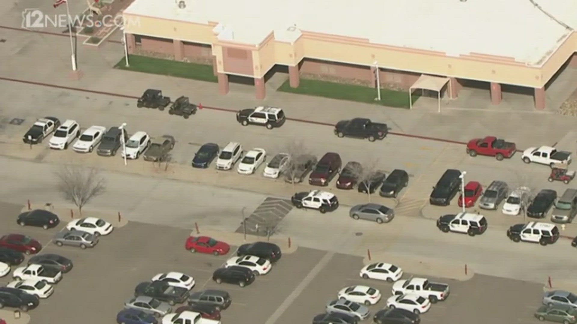 Centennial High School on lockdown after reports of gun on campus