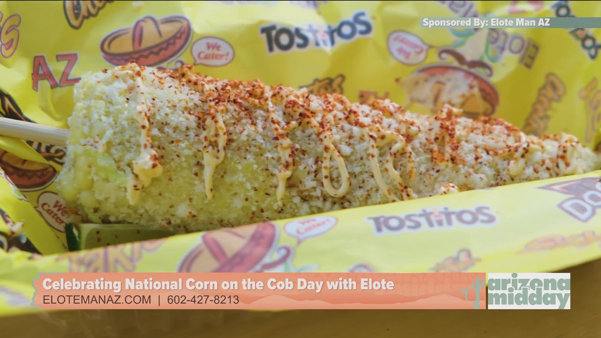 Enjoy the sweet taste of corn with a twist thanks to Elote Man Az