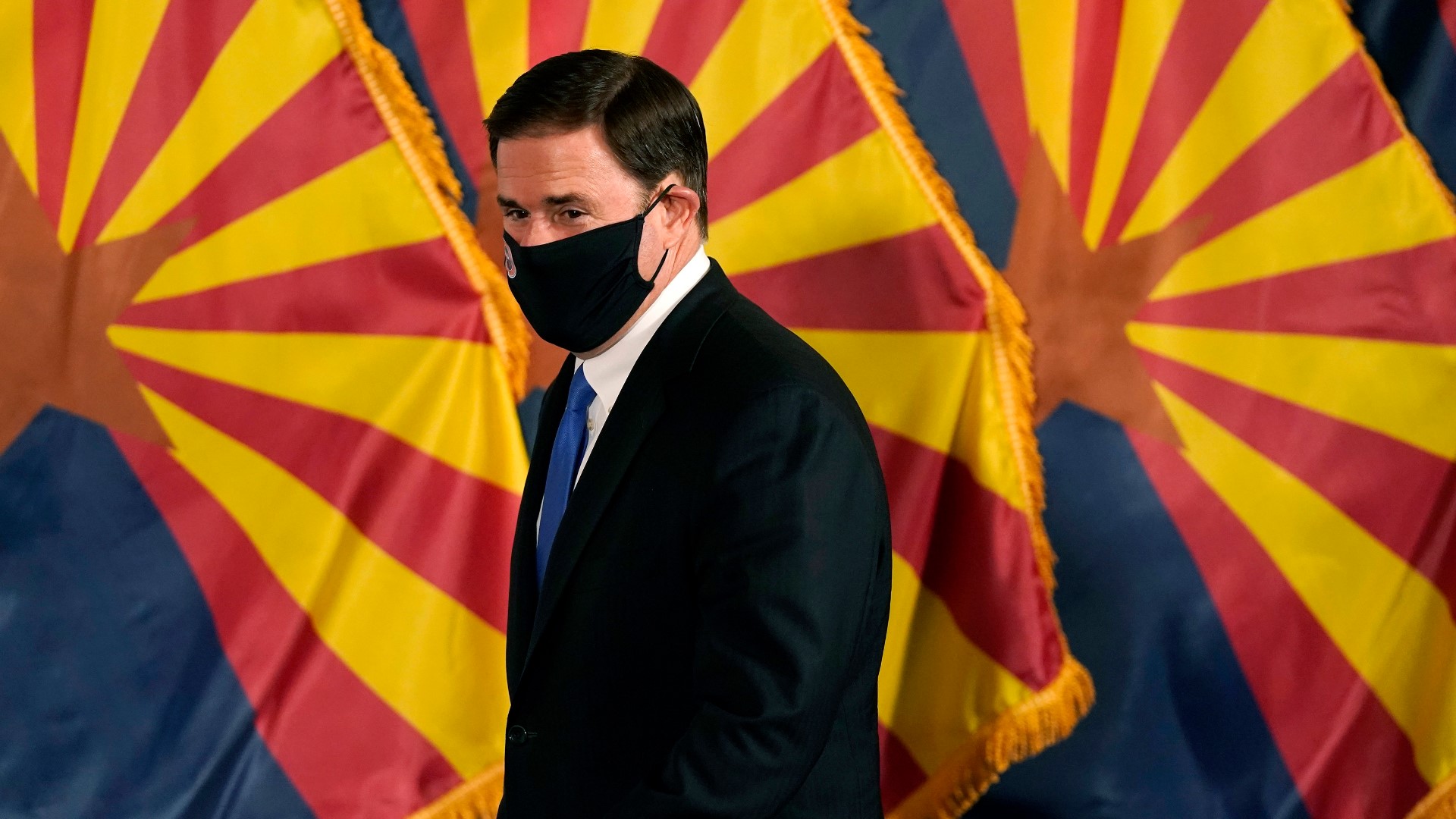 Arizona businesses won't have to follow their communities' mask requirements, under a bill signed by Gov. Ducey. The bill won't take effect immediately, however.