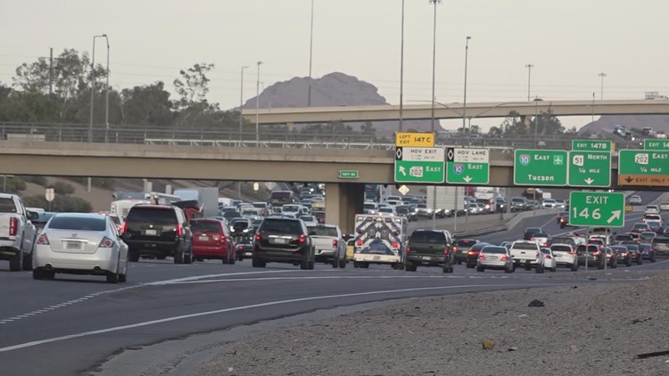 This three-mile stretch of I-10 is Arizona's most 'dangerous' for crashes