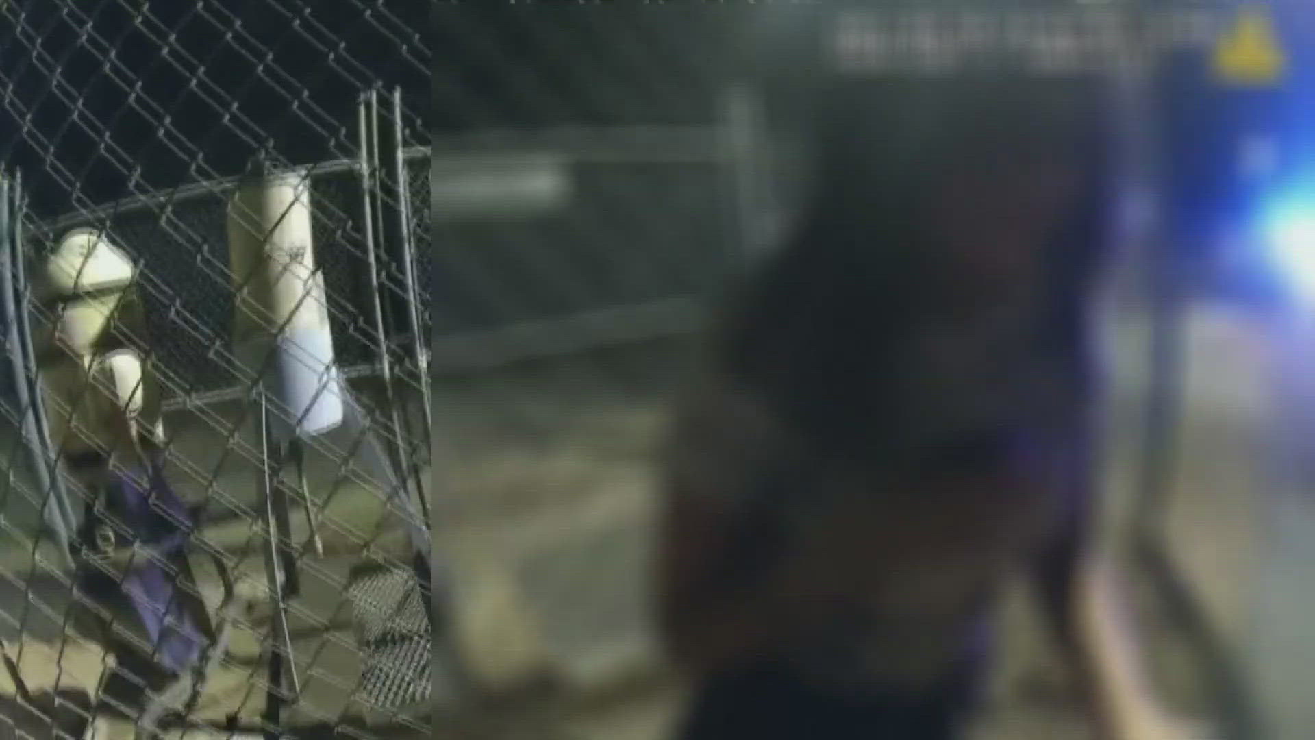 The video shows a 13-year-old Emily Pike telling Mesa police she does not want to go back to a group home.