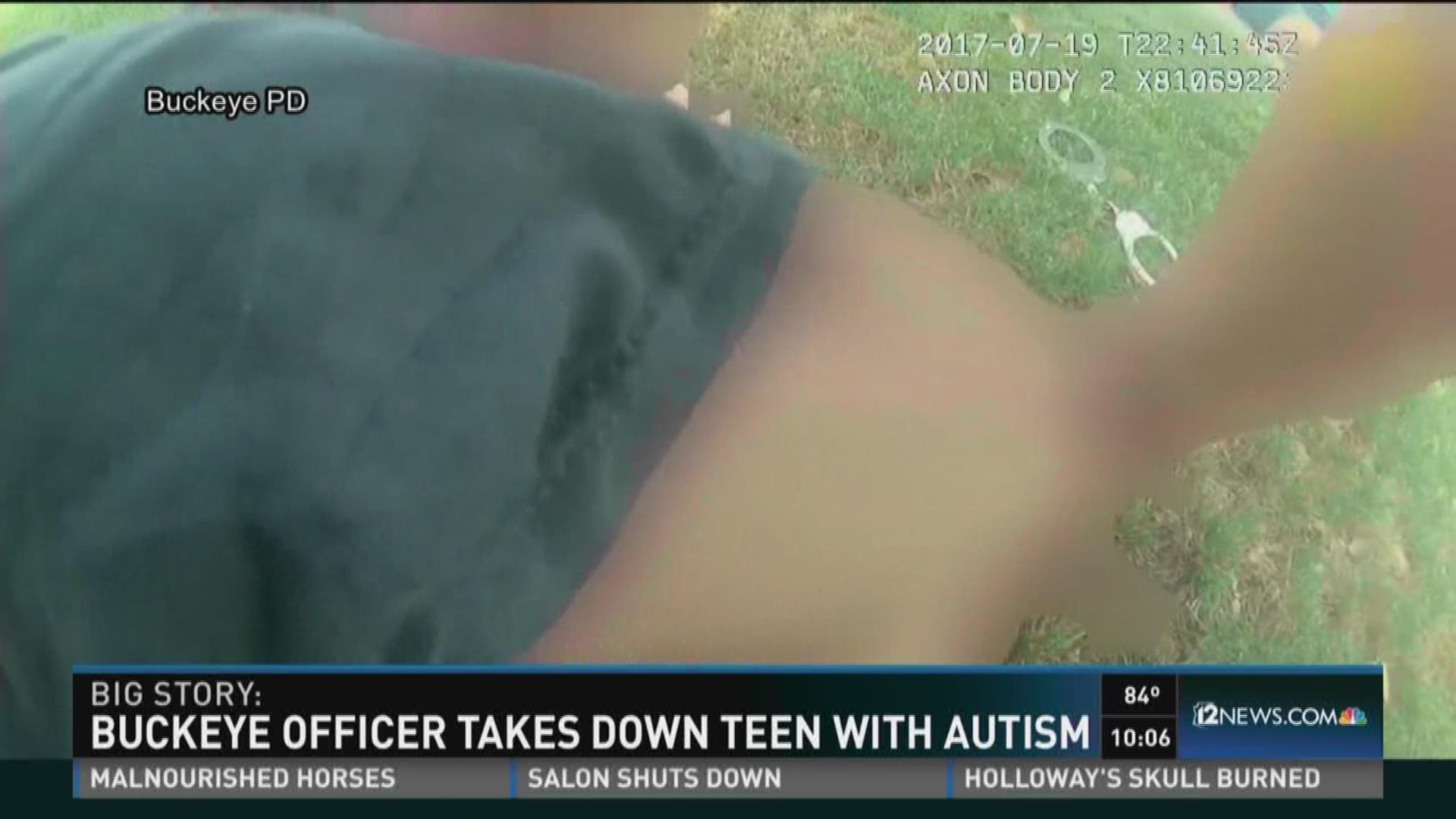 Body cam video is prompting a talk about autism training for Buckeye police officers.