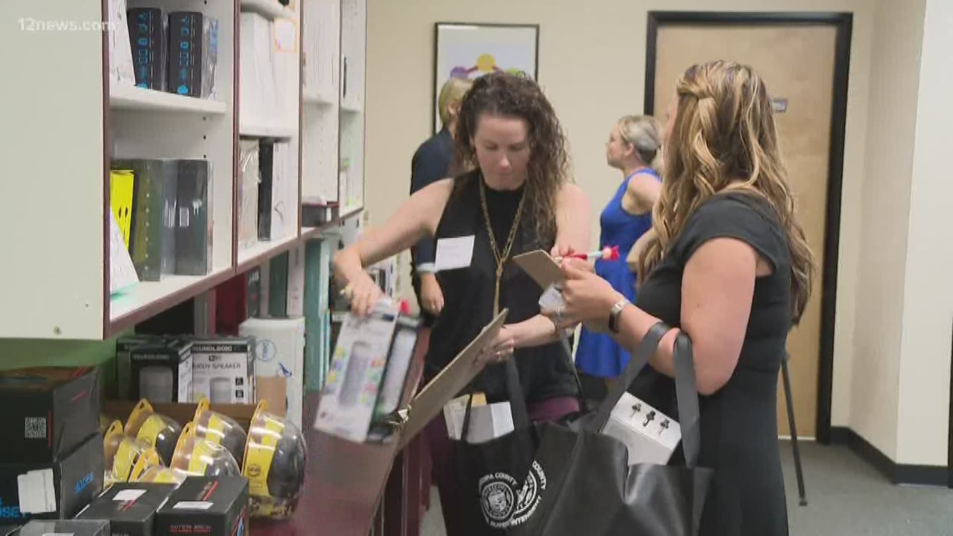 The Office of the Maricopa County Schools Superintendent has opened a STEM resource center for teachers. The center is stocked with all kinds of technology teachers can use for their lessons.