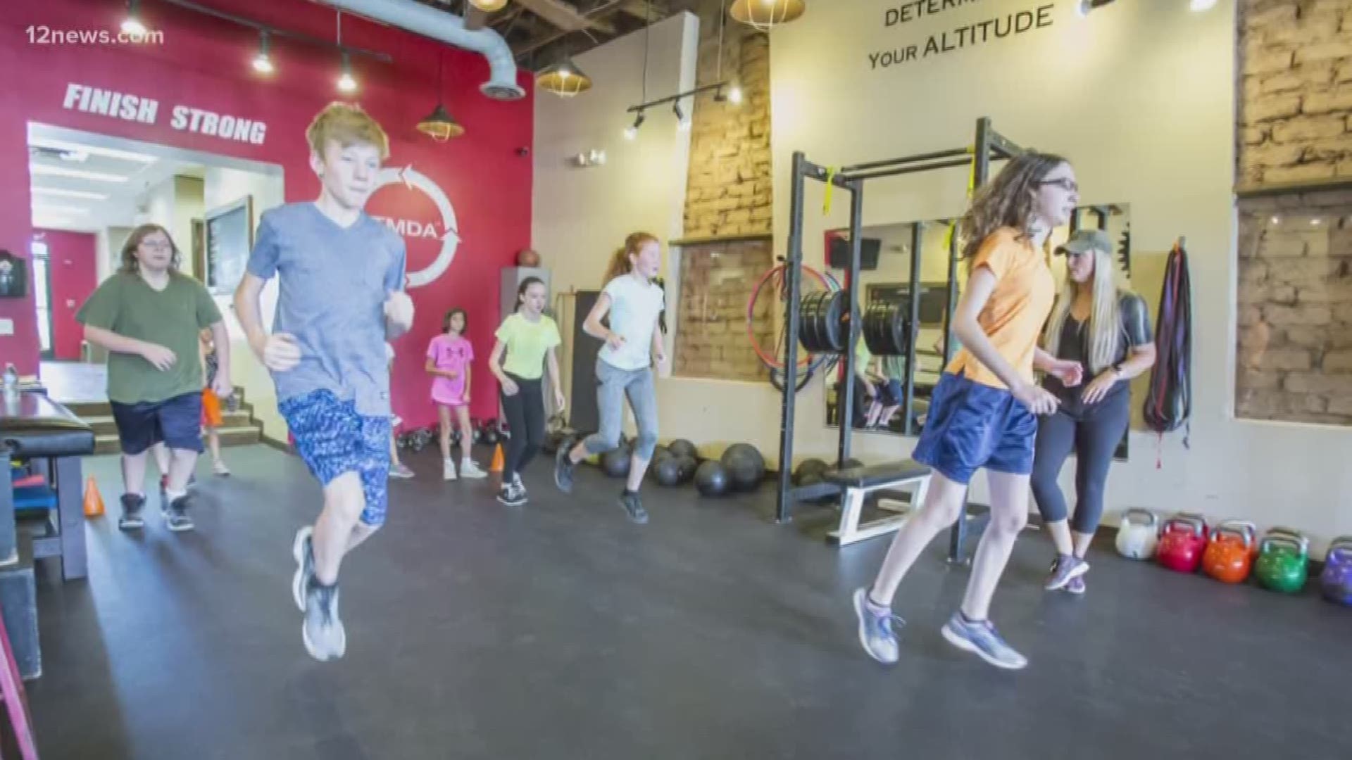 In a world where kids stare into screens for a good portion of their day, a Gilbert gym is working to get kids moving. Funktional Fitness in Gilbert has developed a program to get kids pumped about being active.