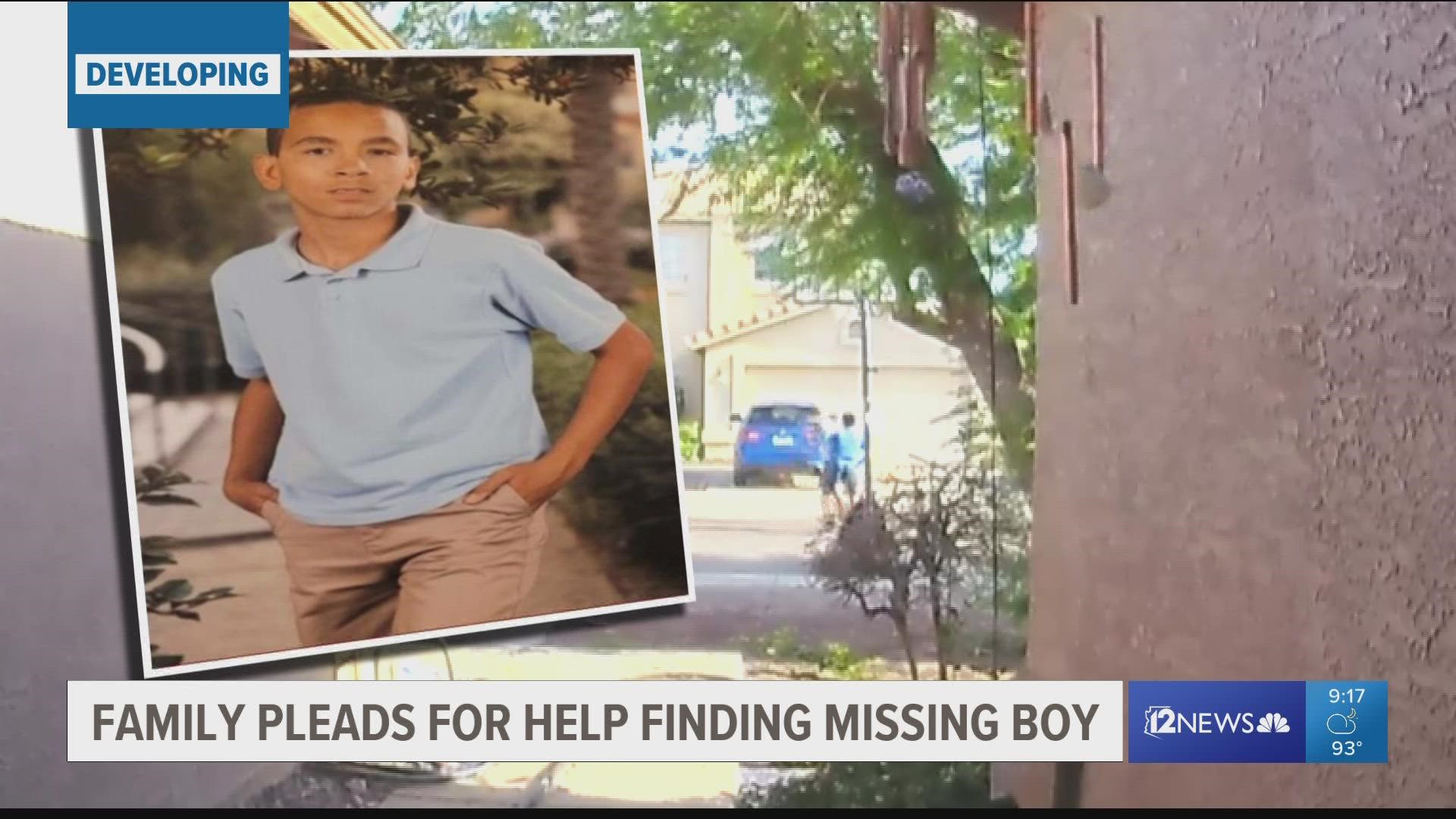 Matthew Dubose was last seen leaving Arizona Desert Elementary School on Van Buren Street in Tolleson on May 11 around 3:15 p.m.