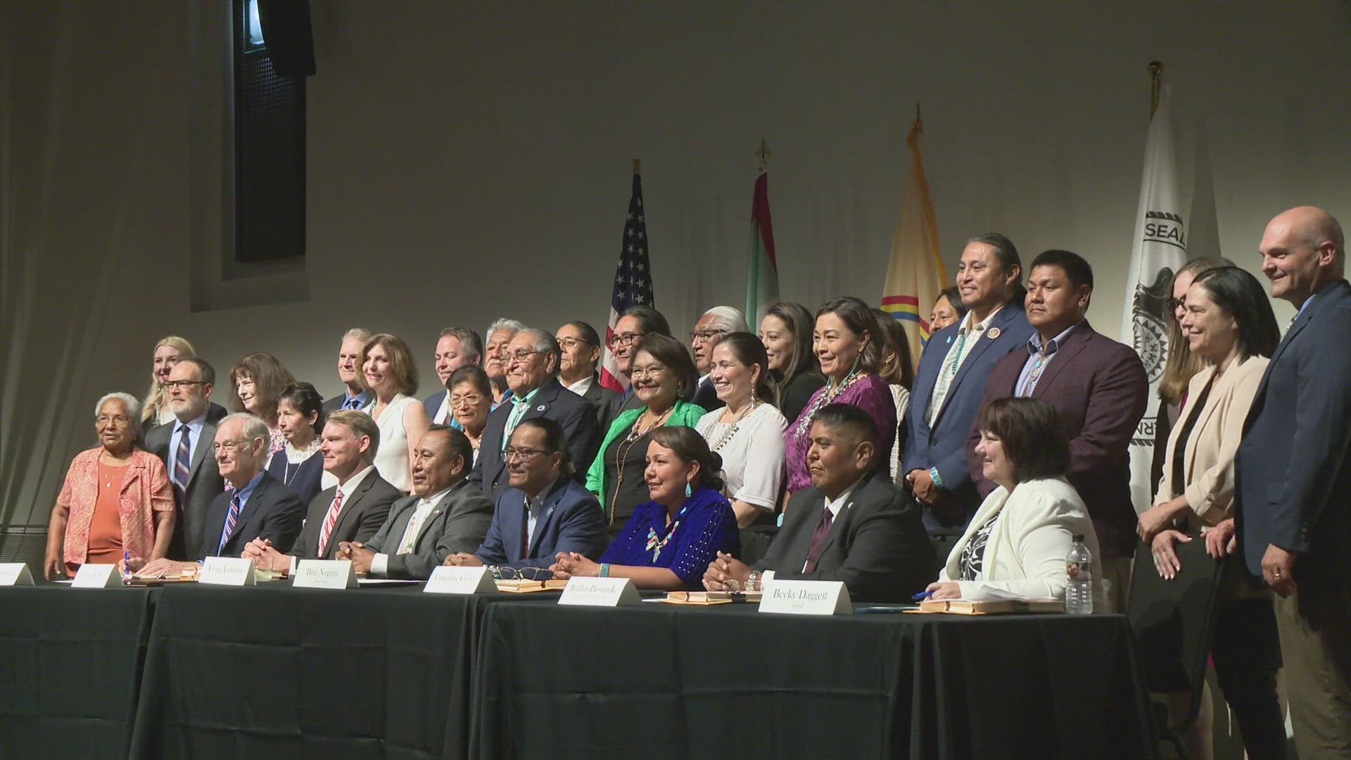 The San Juan Southern Paiute Tribe could soon acquire land through a settlement. Right now, they exist as a tribe within a tribe, most members live on Navajo land.