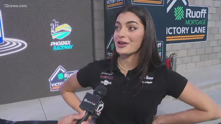 Toni Breidinger speaks on how to hopes to pave the way for other Arab-American NASCAR drivers