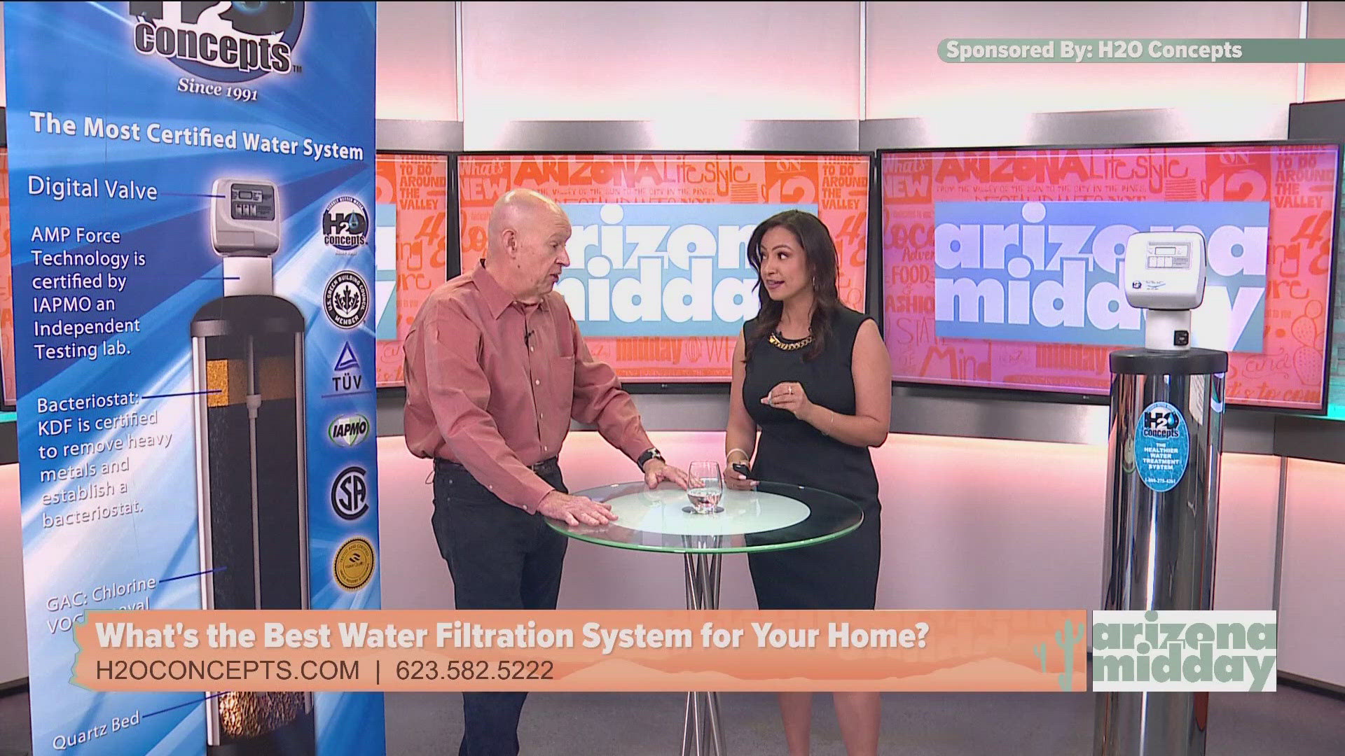 H20 Concepts shares how their whole house water system can improve the taste of your water and take out toxins too.