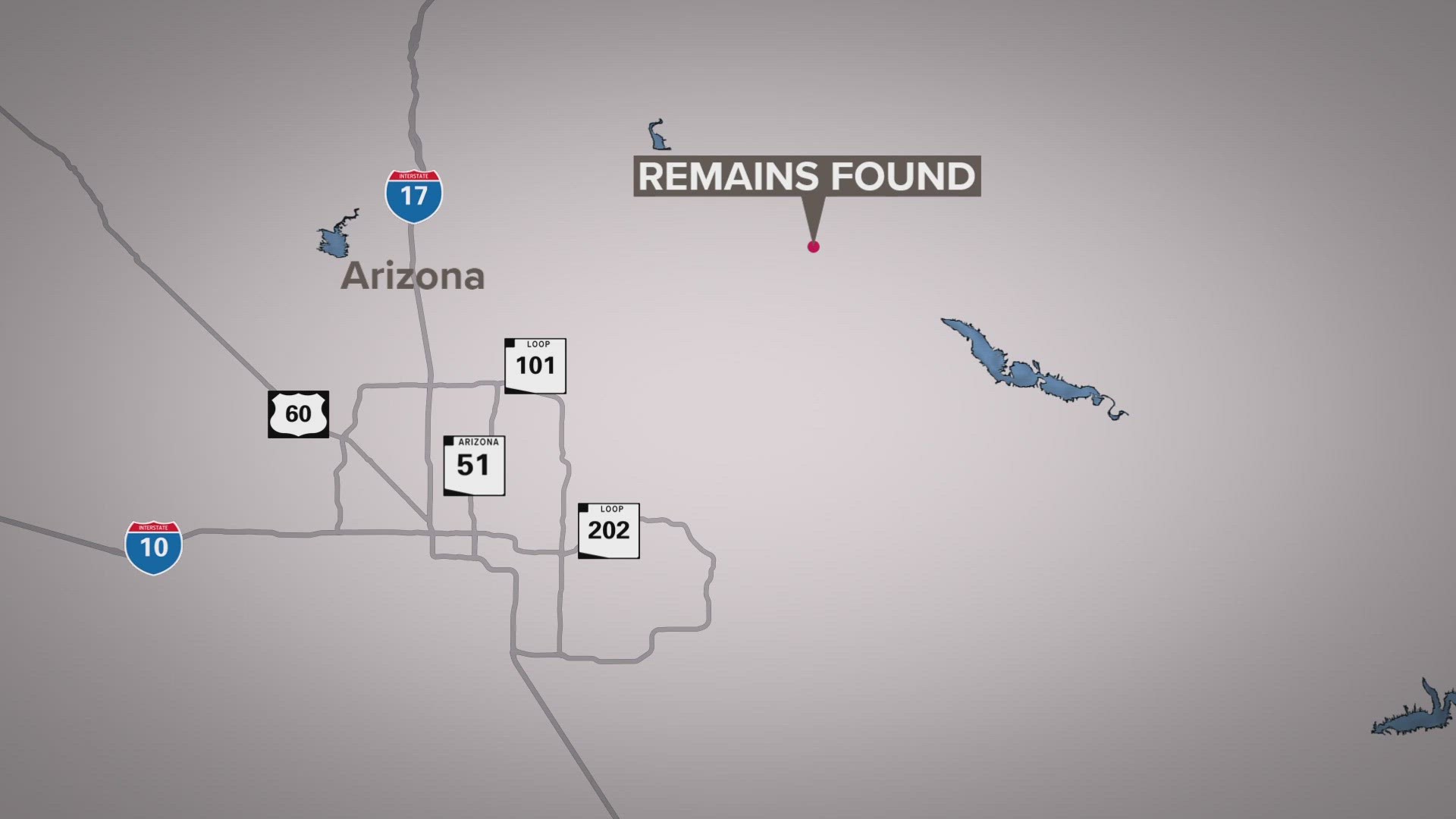 A man found what appeared to be parts of a skeleton in the Tonto National Forest along State Route 87.