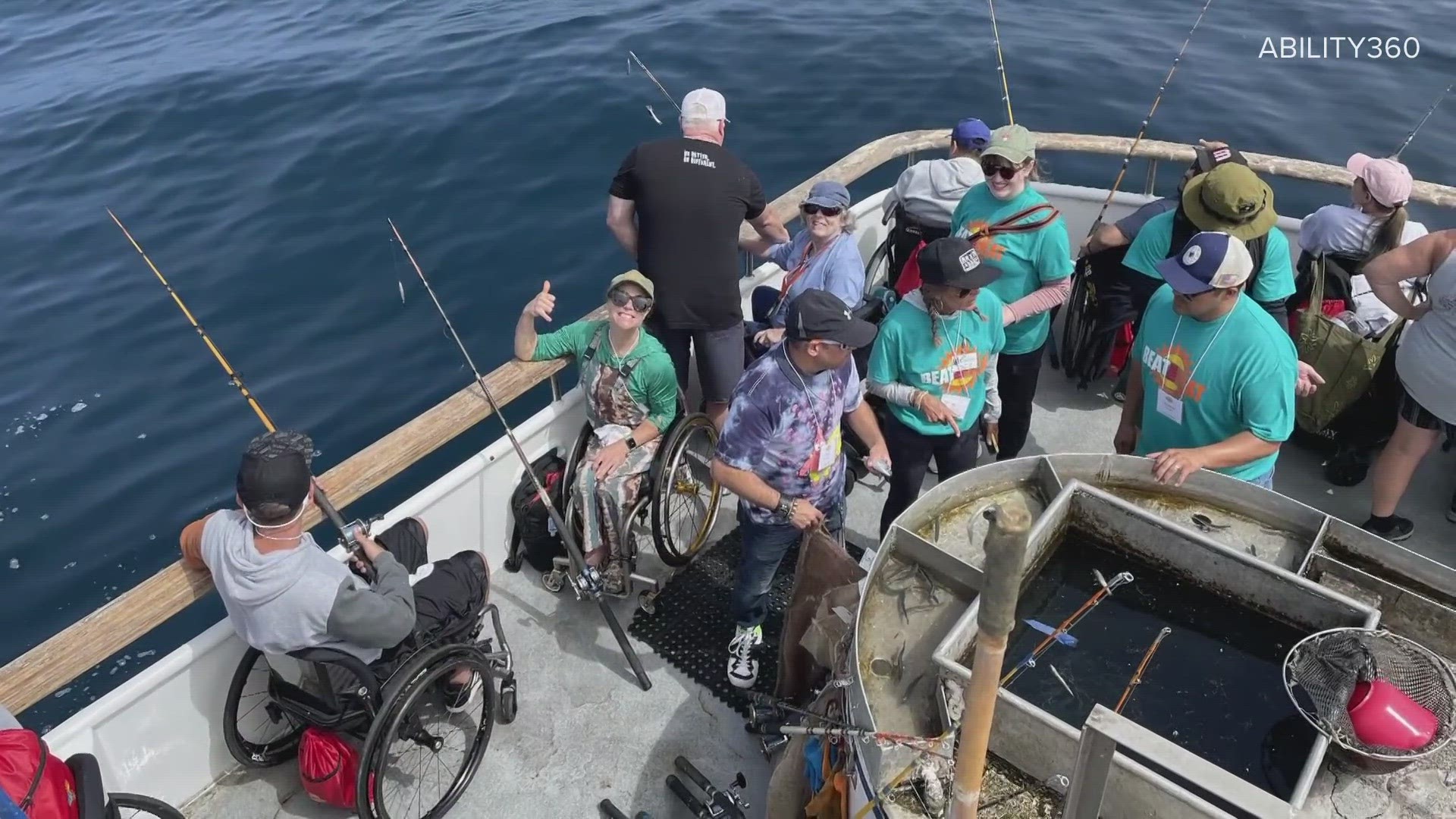 A group of people with disabilities recently had the opportunity to go on an inclusive adventure to Catalina Island thanks to Ability360.