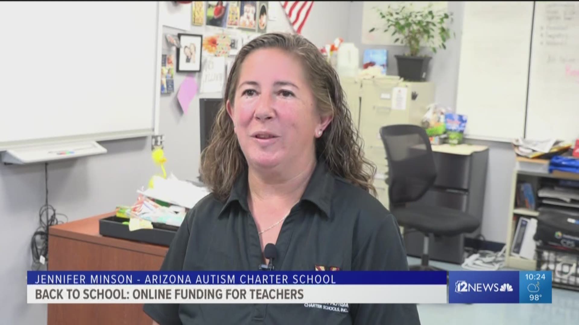 The company says donors, the majority of who are out-of-state, have given 9,000 Arizona teachers more than $12 million over the last decade.