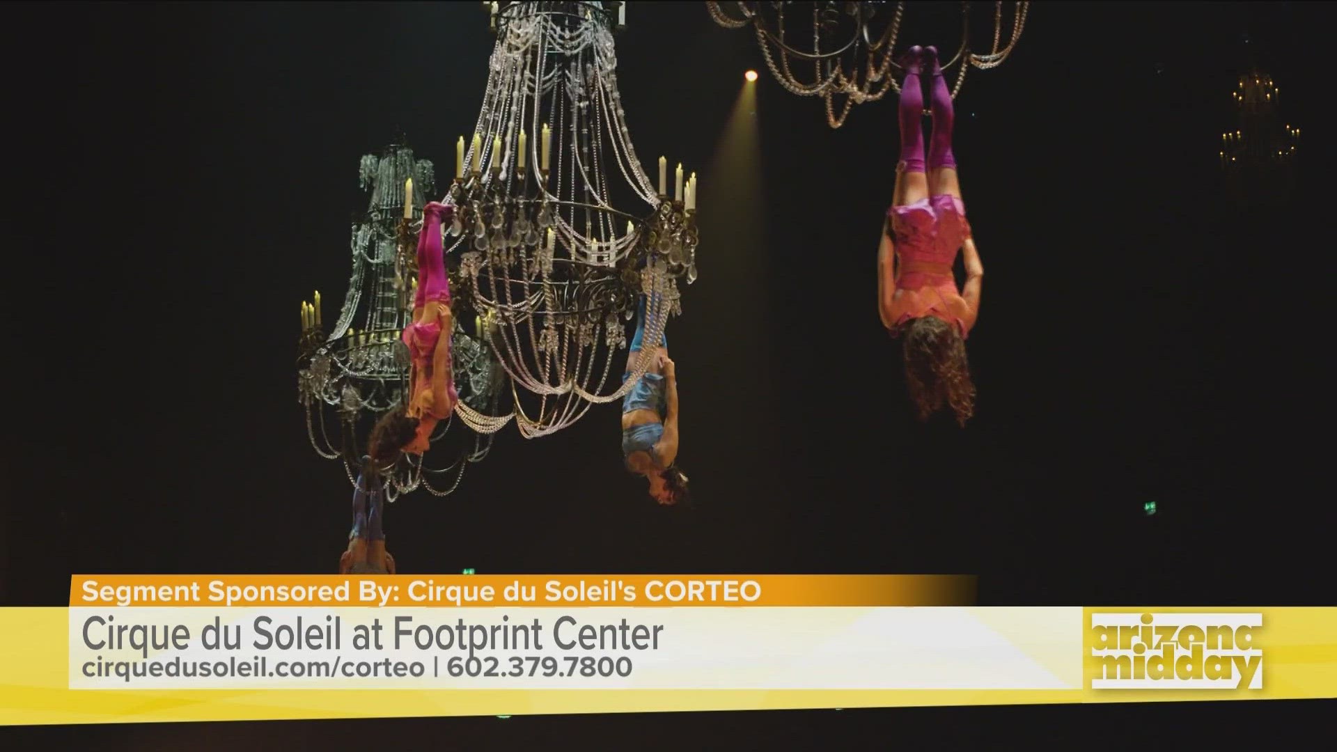 Two performers share how Cirque du Soleil is finally back in North America after a three year hiatus, and is opening their show CORTEO tonight at Footprint Center.