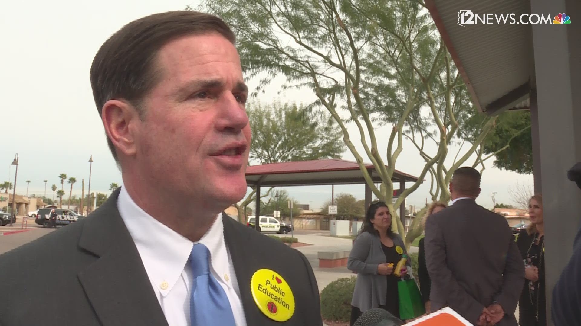Governor Ducey commented today on the body cam video and investigation into a use of force incident from 2017 involving Glendale PD tasing a man 11 times. Ducey said, "the investigation was white washed."