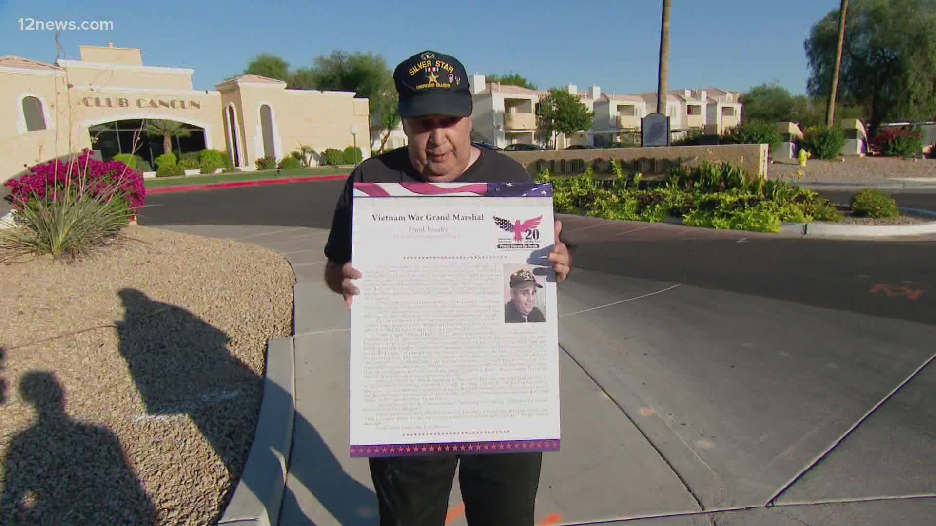 Frank shared his story as a warning to other struggling veterans. He never expected what 12 News viewers would do to help him.