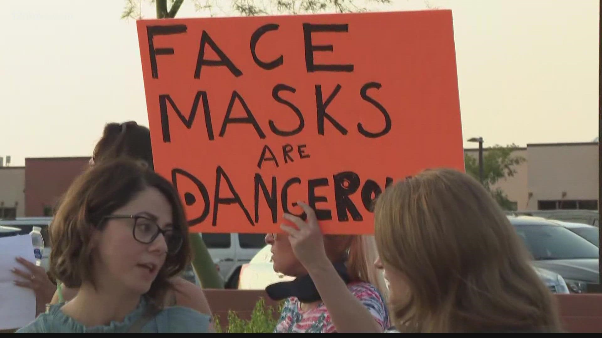 The battle over banning face mask requirements for school children is now moving from the classroom to the courtroom. A ruling is expected before September 29.