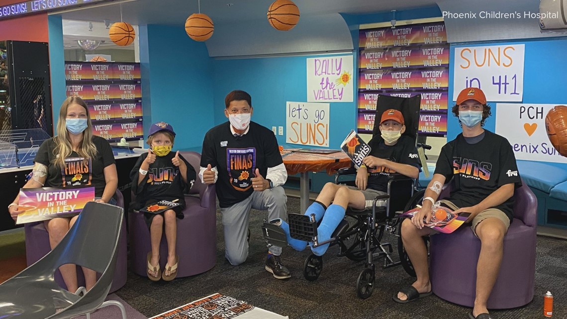 Suns fans at Phoenix Children's Hospital Rally the Valley in fun competition against Children's Wisconsin - Vimarsana News