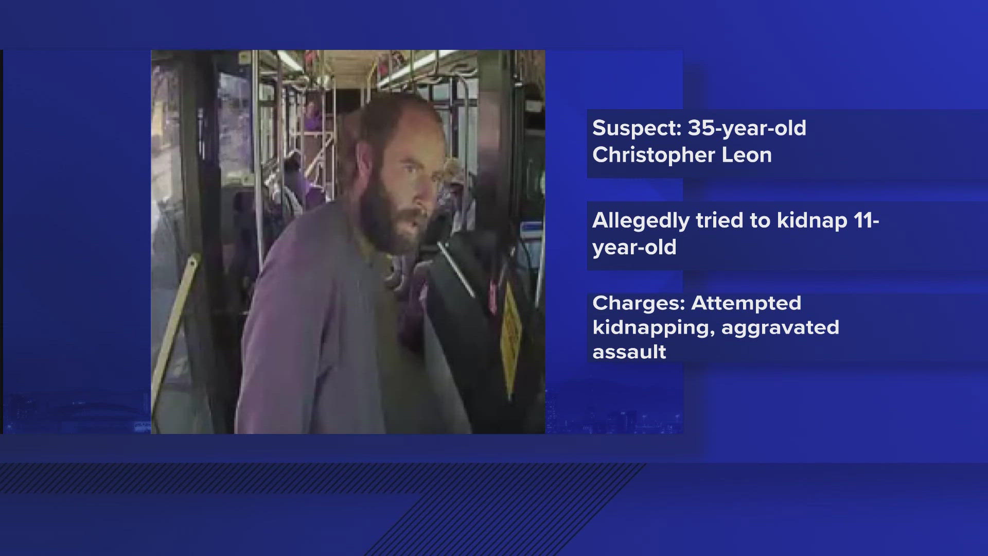 A man who police said tried to kidnap a child in Tolleson has been arrested. 