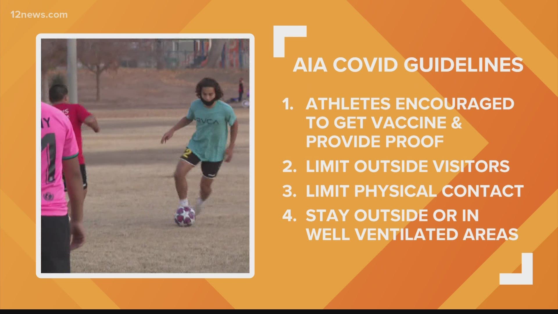 The AIA released new COVID-19 guidelines for the upcoming school year in Arizona. Will Pitts has the details.