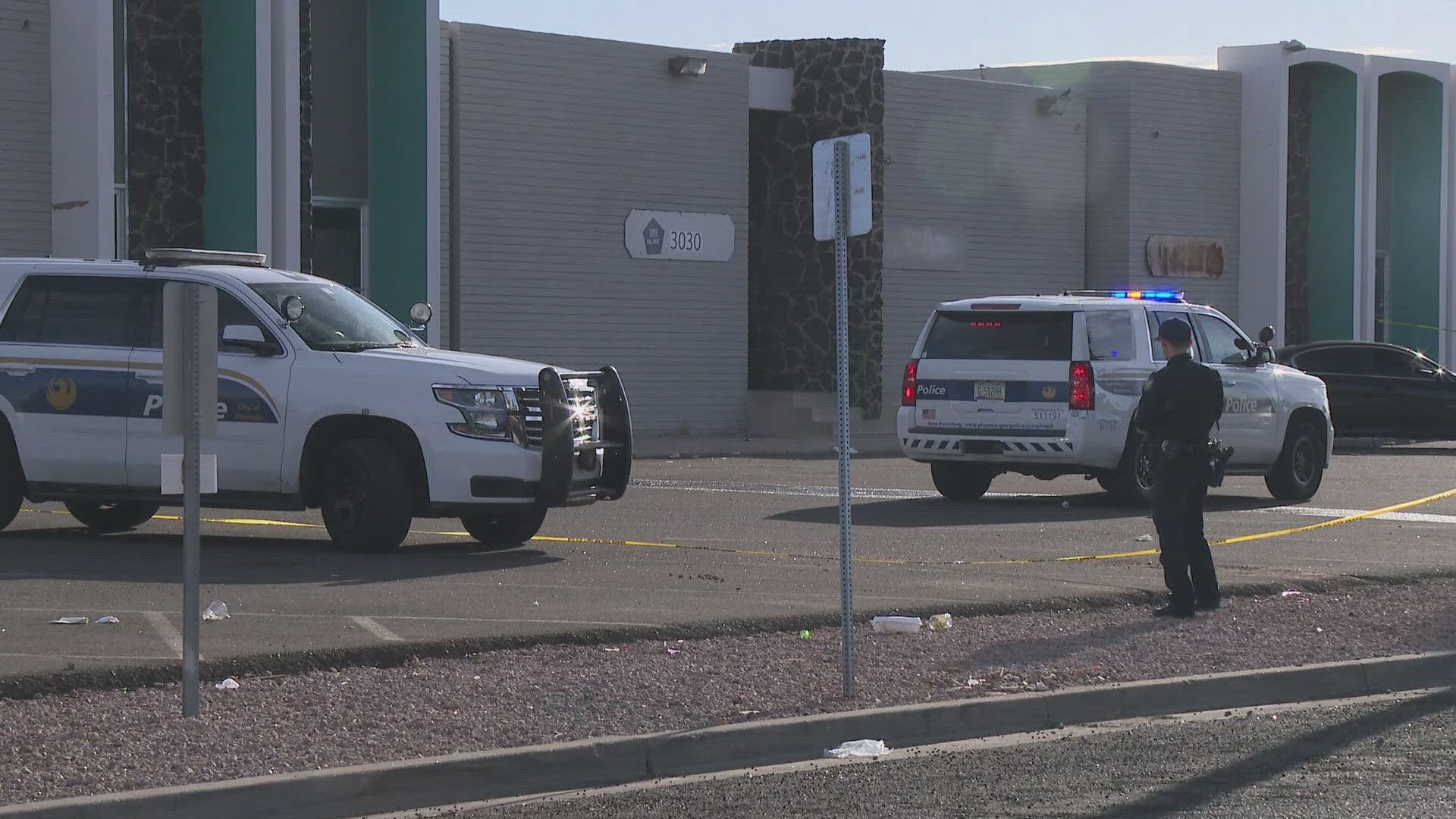 A woman was shot in an area near 30th and Grand avenues in Phoenix on Saturday morning, she later died. Watch the video above for more information.