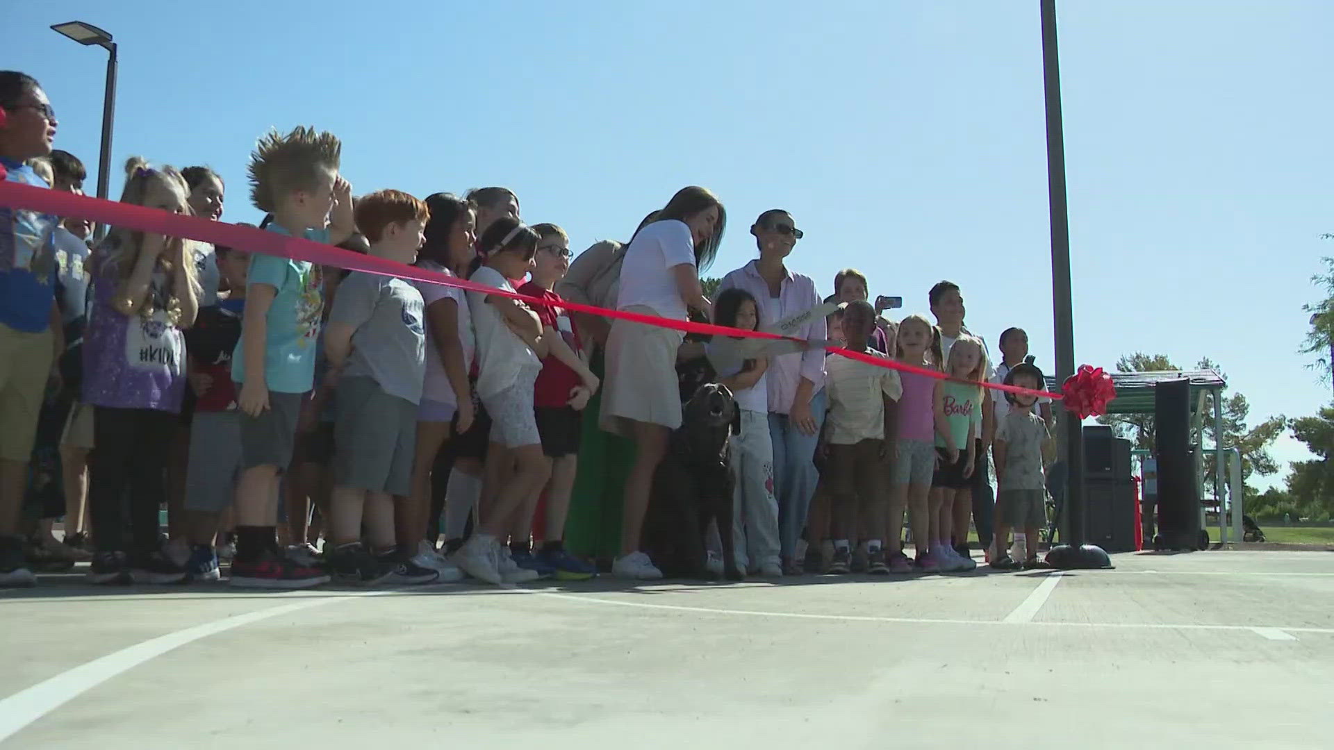 The City of Phoenix has unveiled new features at Surrey Park.