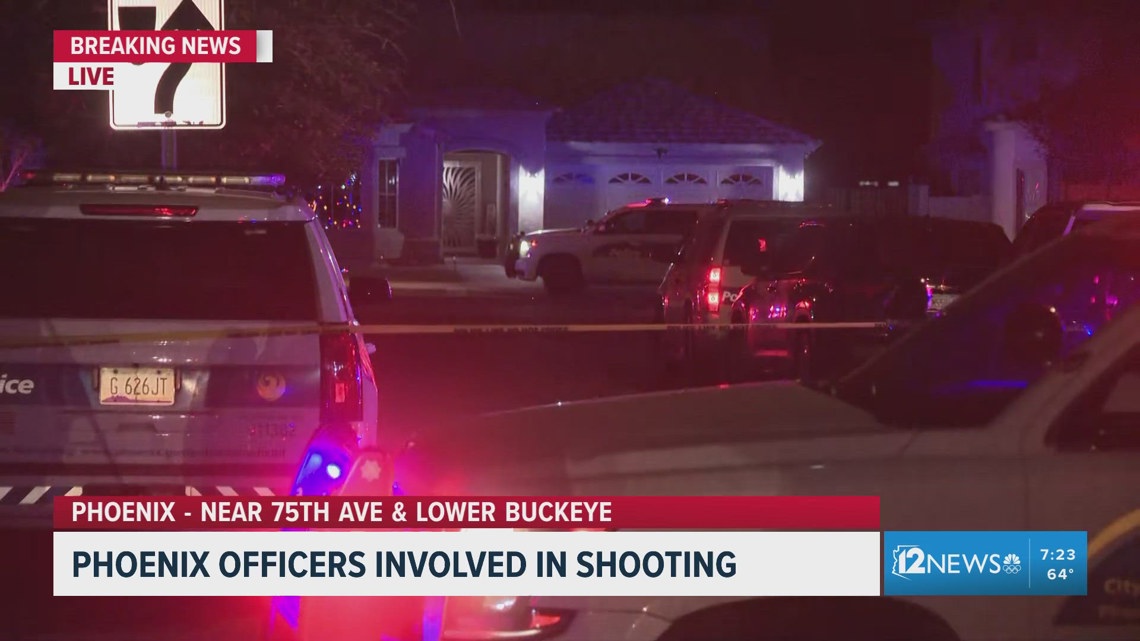 1 dead and 2 others hospitalized after shooting involving police in west Phoenix
