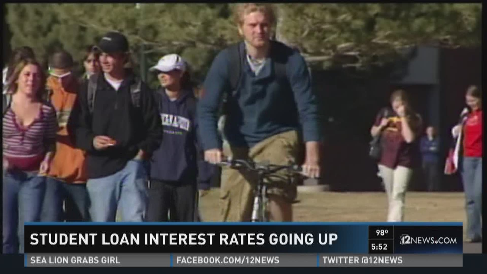 Student loan interest rates going up