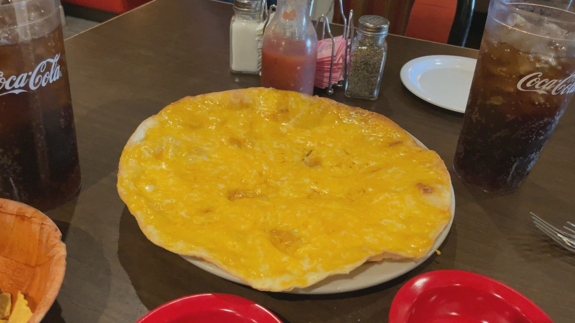 The cheese crisp is an appetizer found at some Mexican restaurants in Arizona.